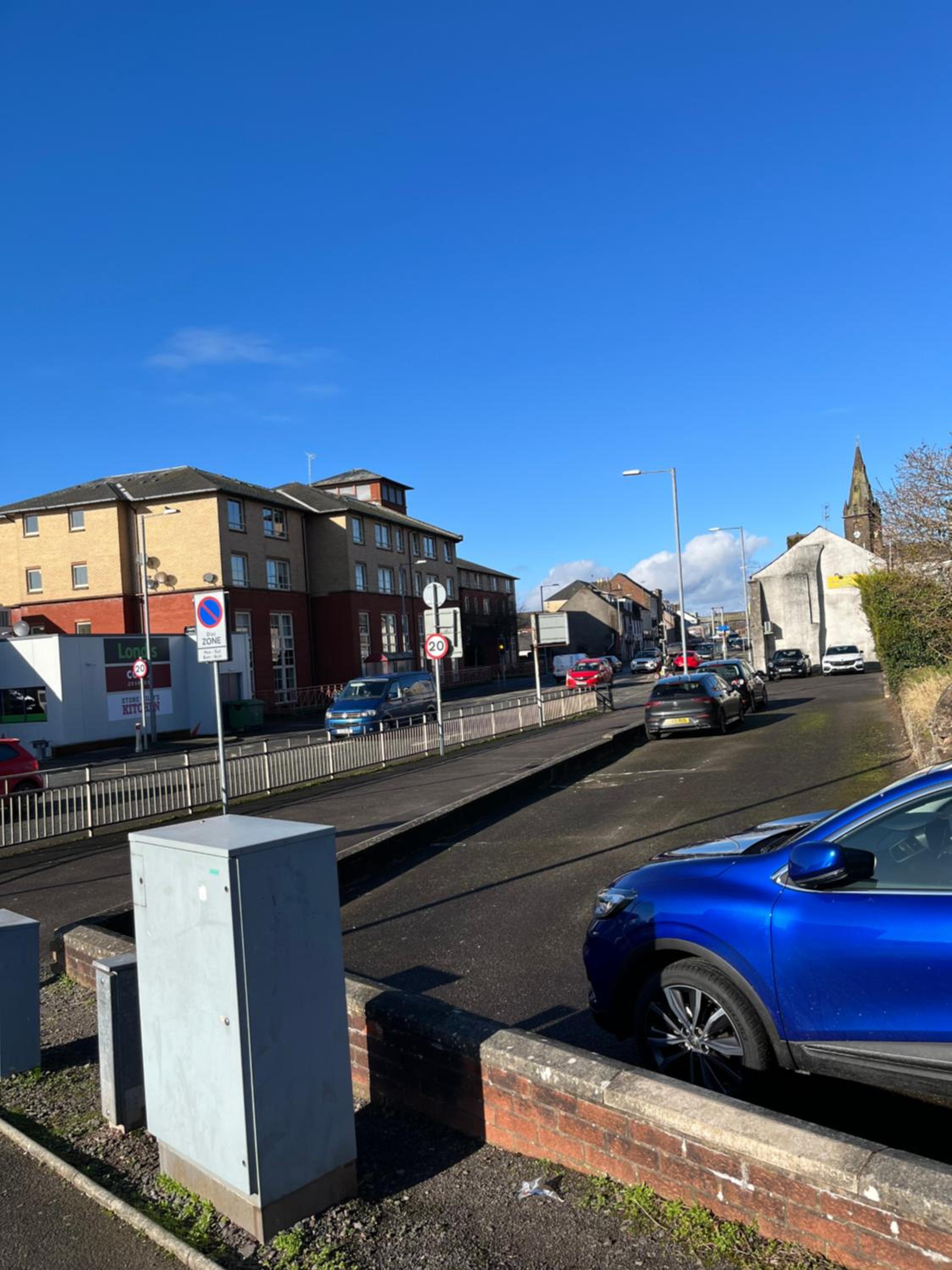 Luxury 1BR Flat Central Dumfries Self Check-in, Parking, Wi-Fi