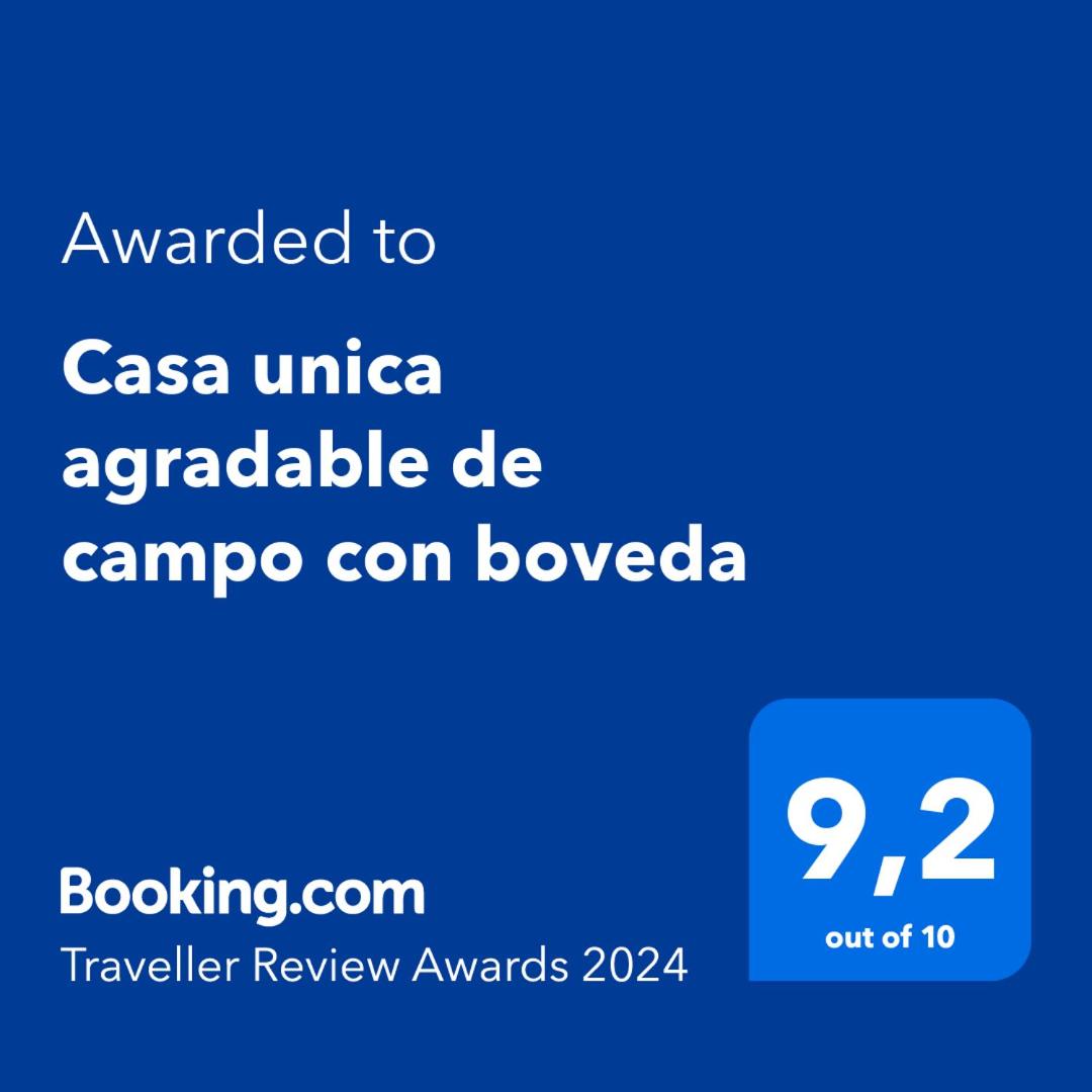 Casa unica agradable de campo con boveda