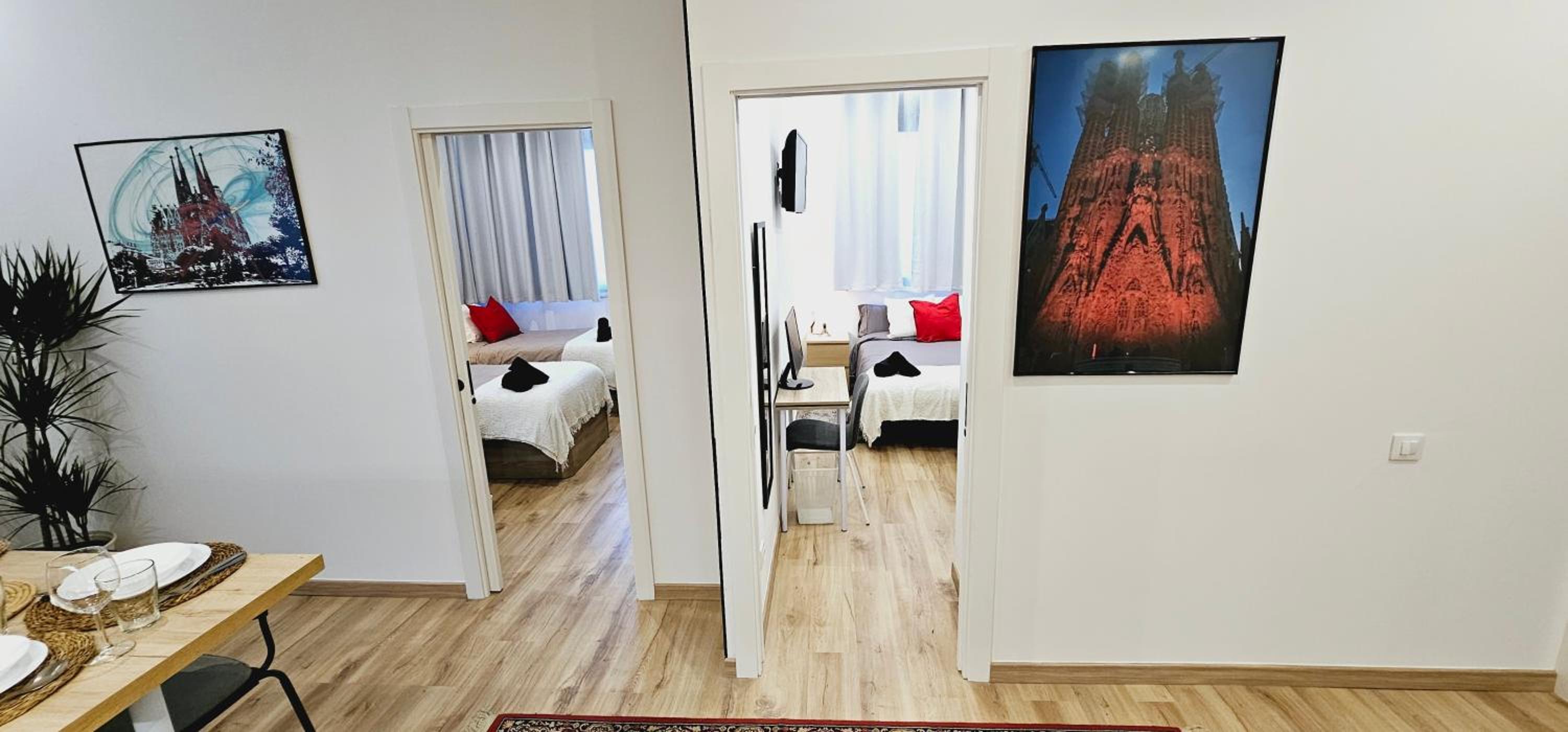 Gran apartamento ideal grupos muy cerca Barcelona