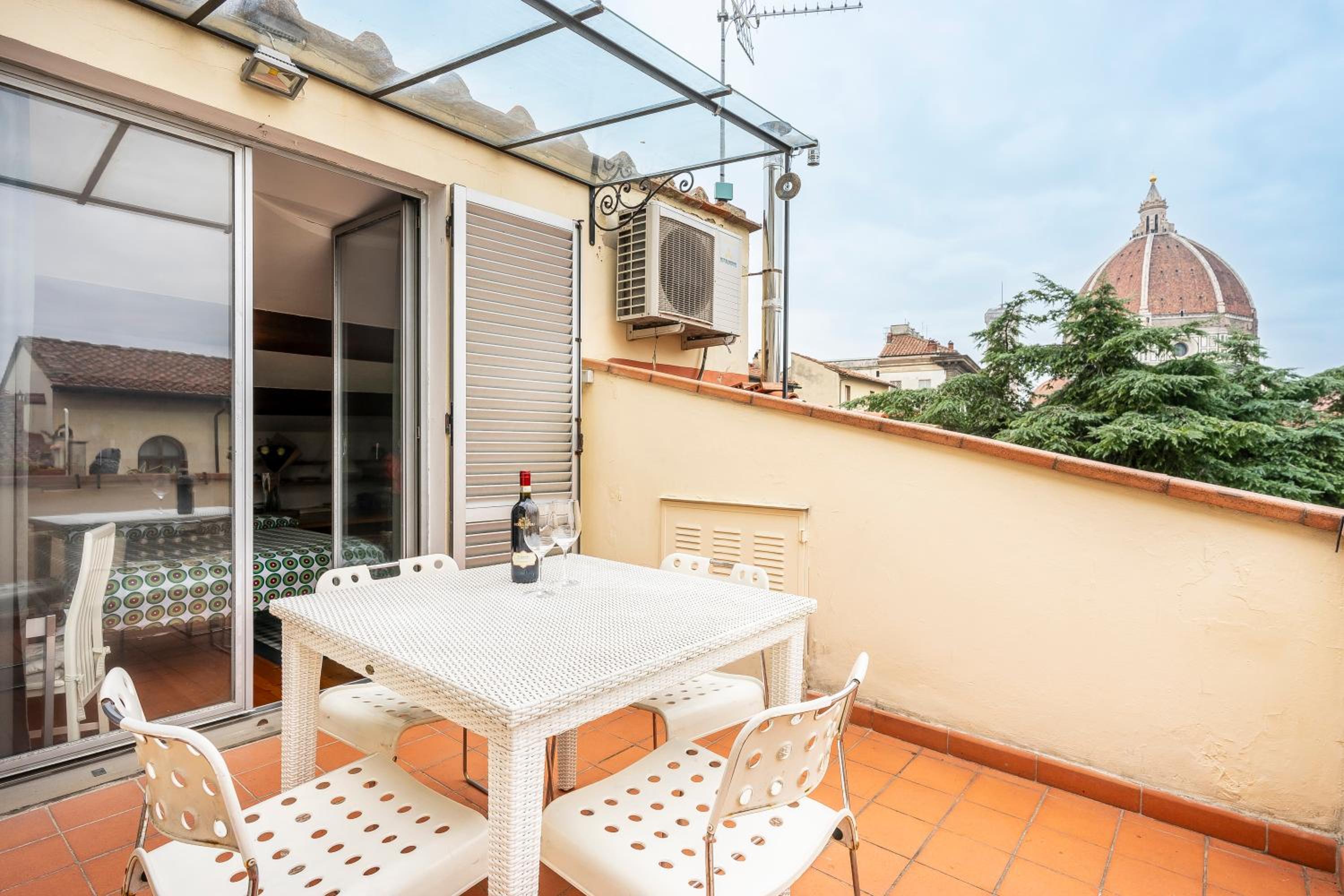 Penthouse Le Terrazze Duomo view