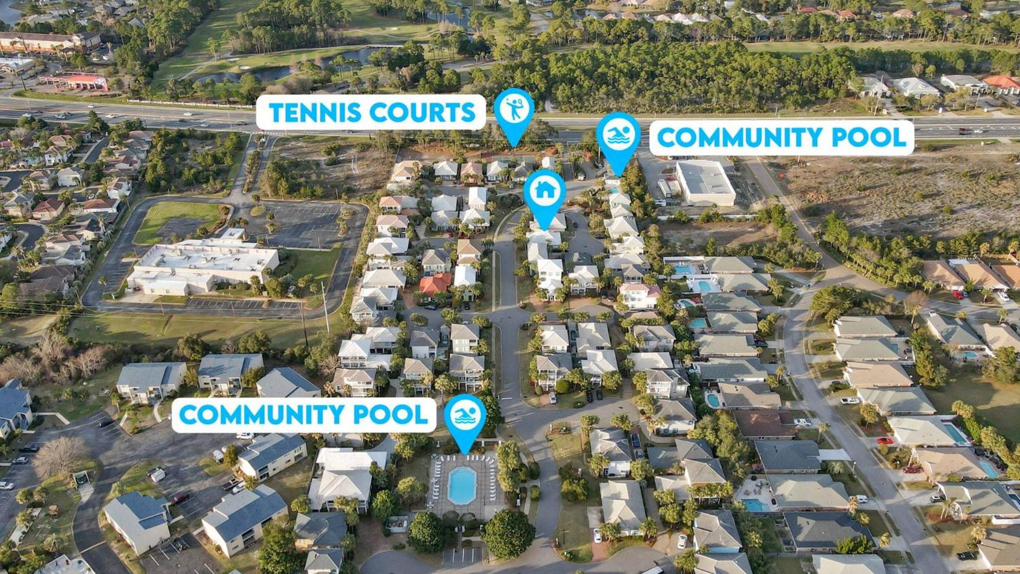 Blue Haven Point-Pet Friendly-Walk2Bch-Community Pool! view 2