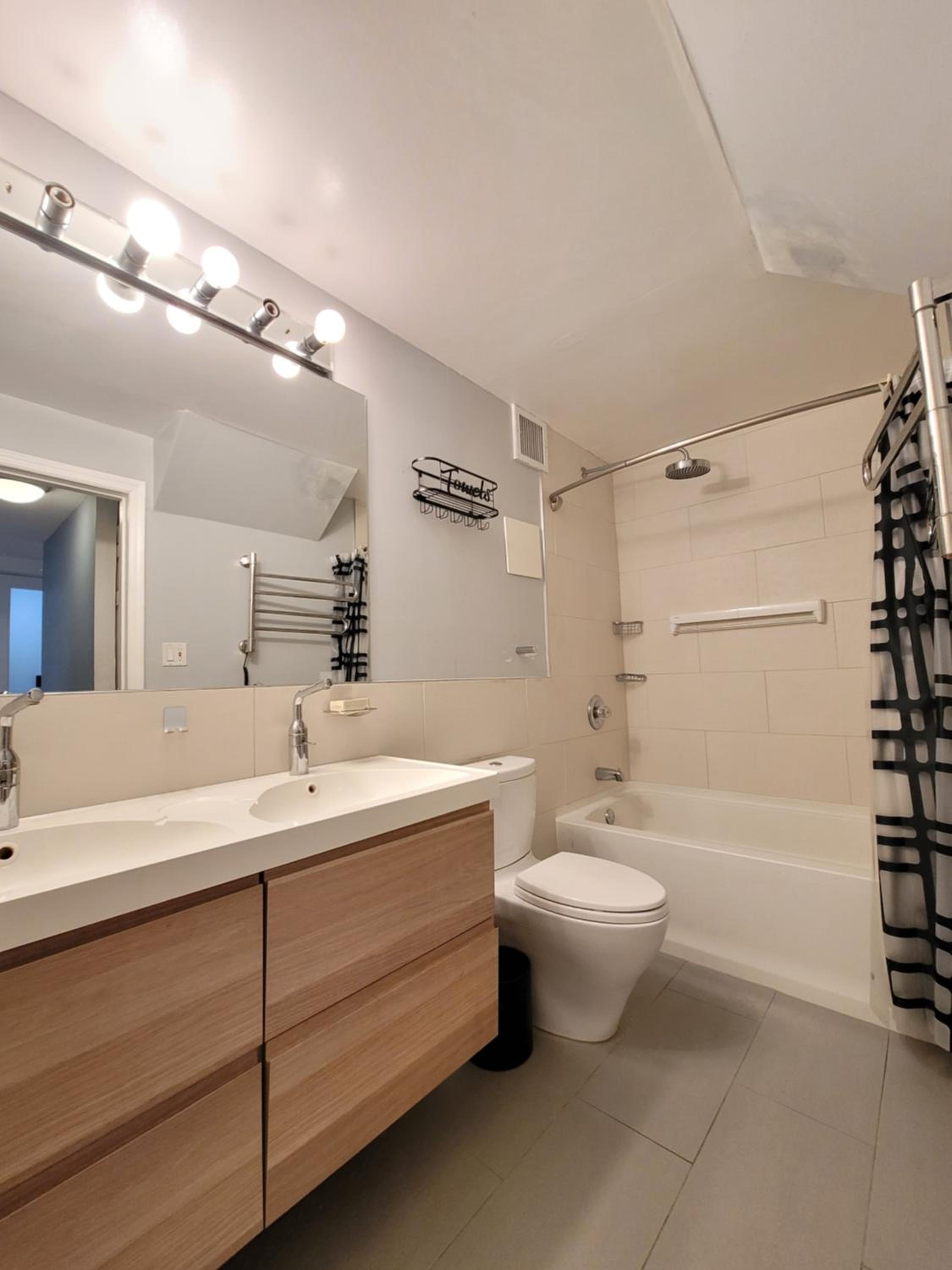 Triplex loft with host present
