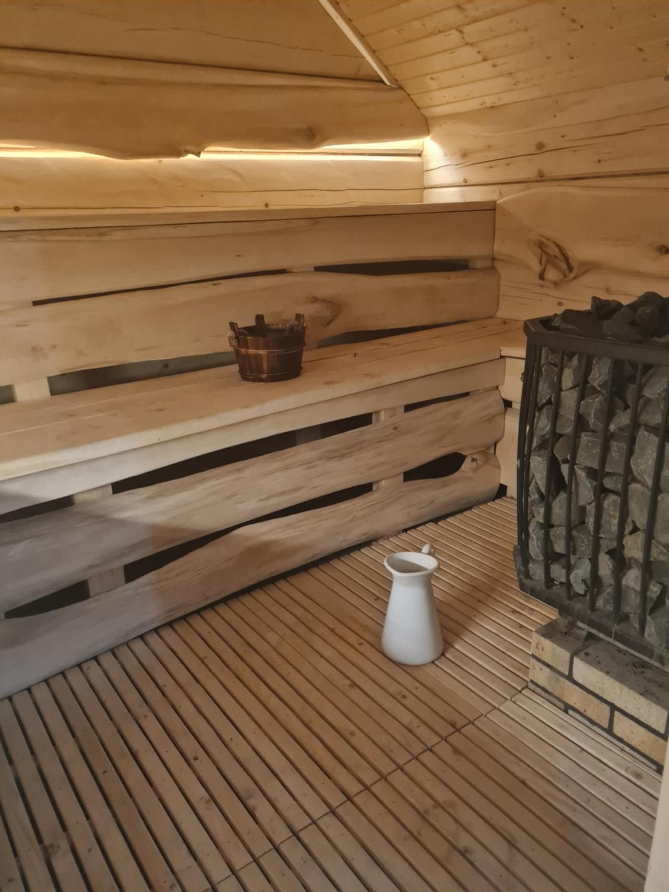 Wilcza Jama - domki, sauna view 2