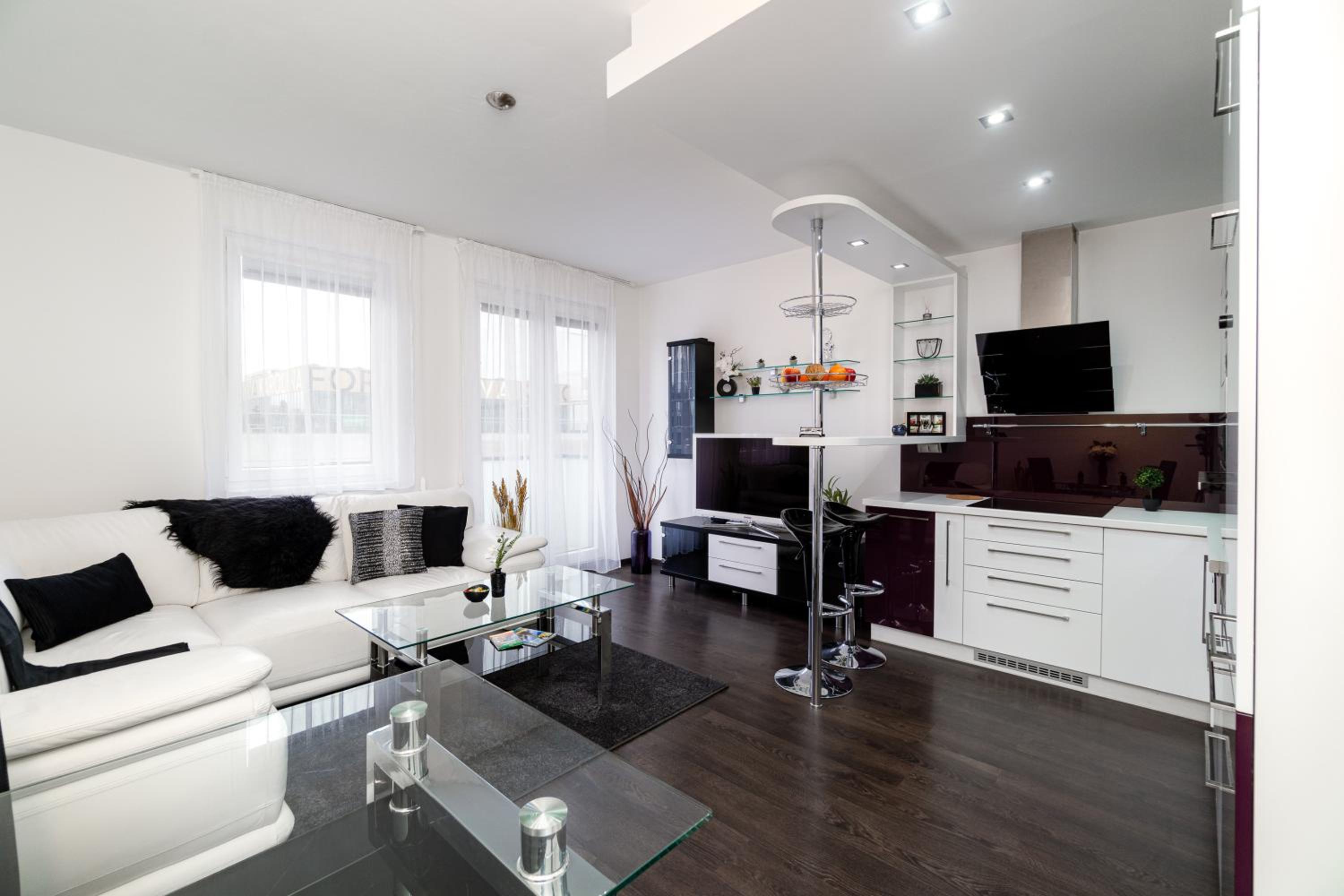 BNB New Beautiful Apartment in the Center of Ostrava with option Garage Parking