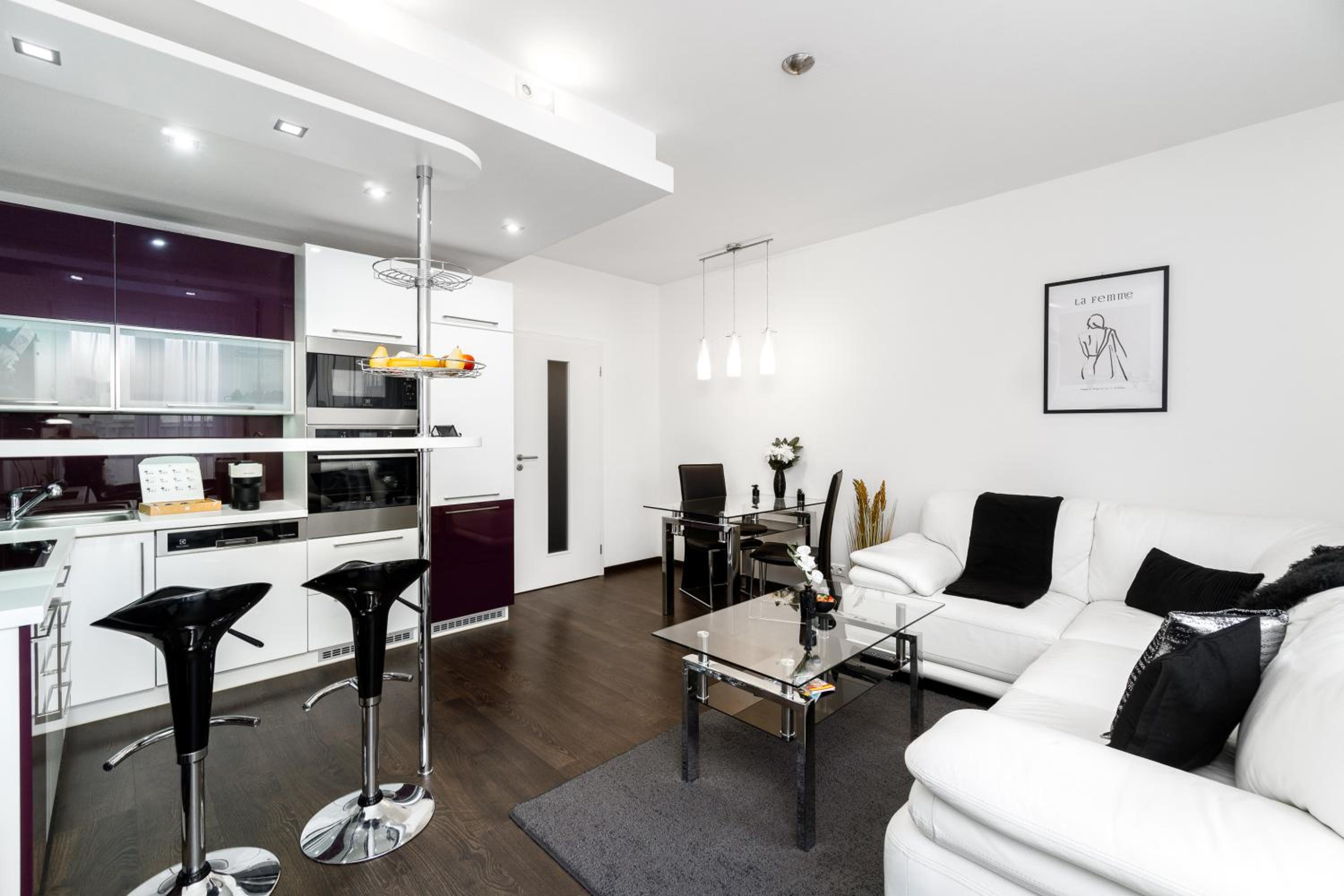 BNB New Beautiful Apartment in the Center of Ostrava with option Garage Parking