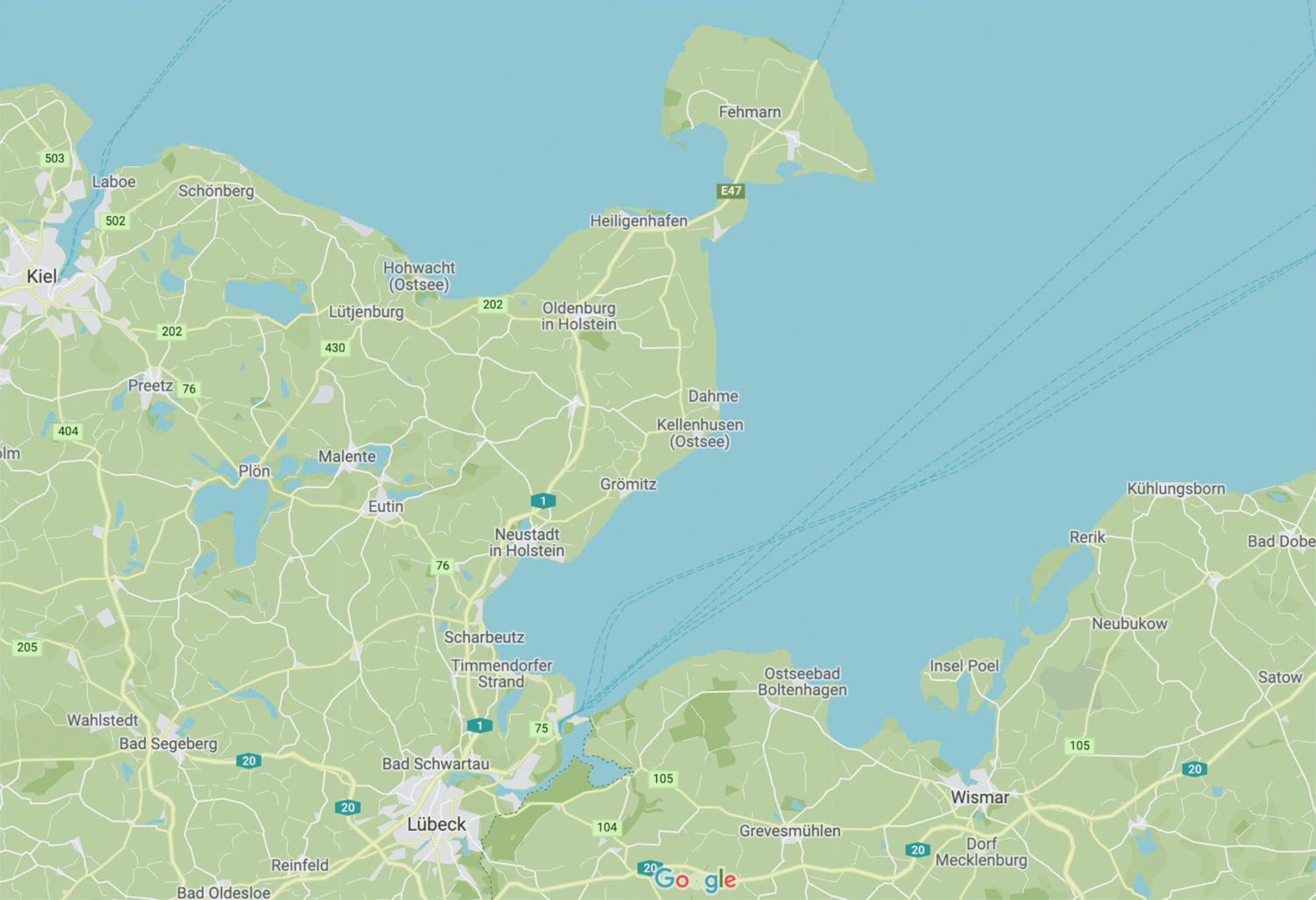 Ferienwohnung mit direktem Seeblick an der Ostsee