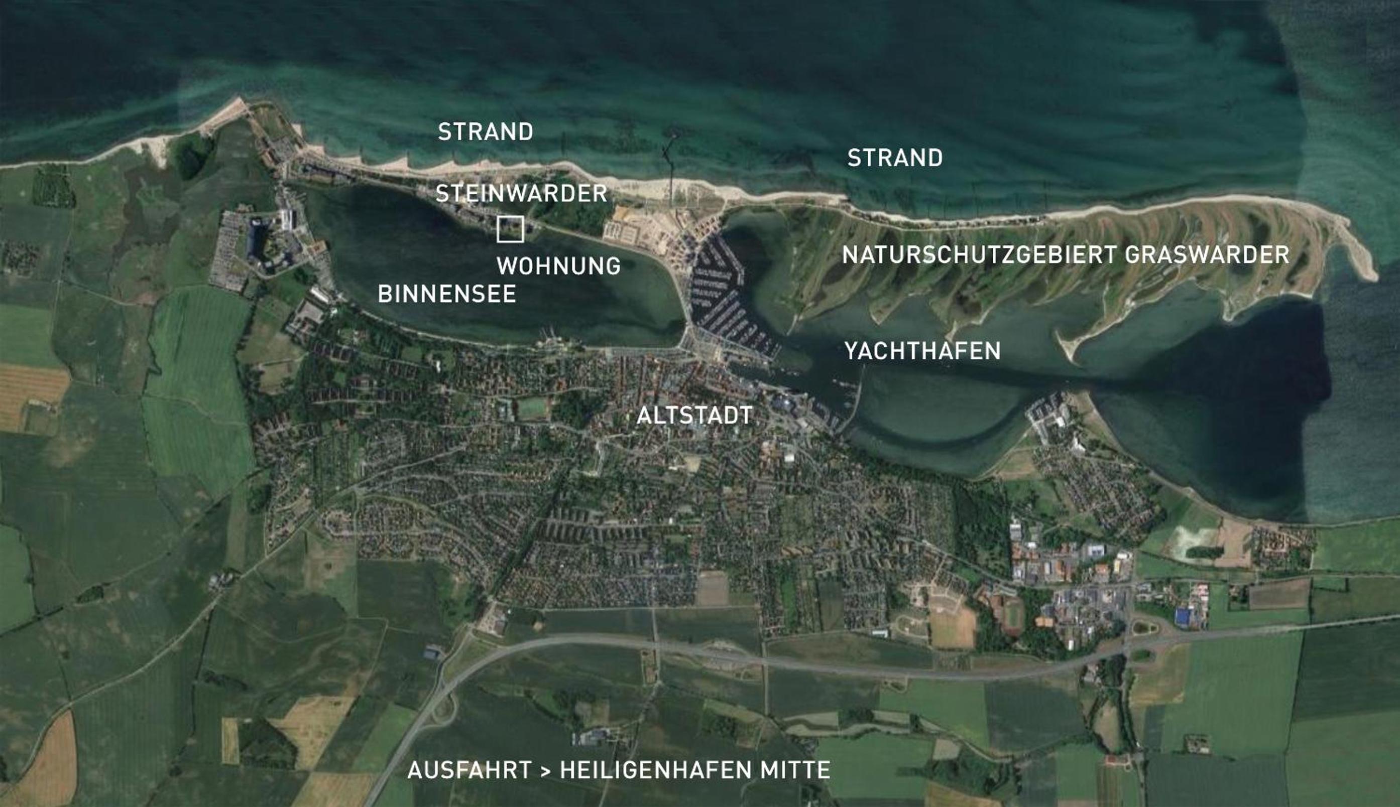 Ferienwohnung mit direktem Seeblick an der Ostsee