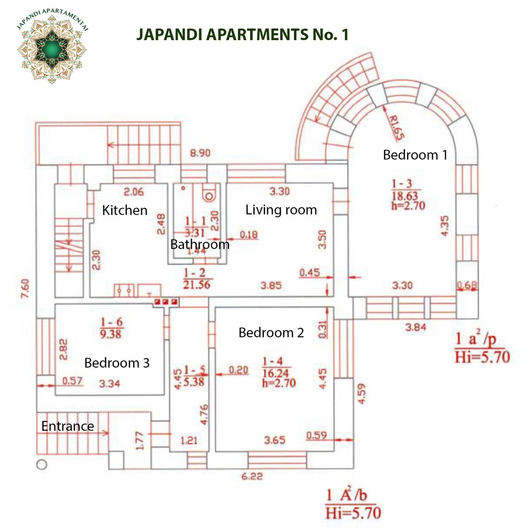 Japandi apartamentai