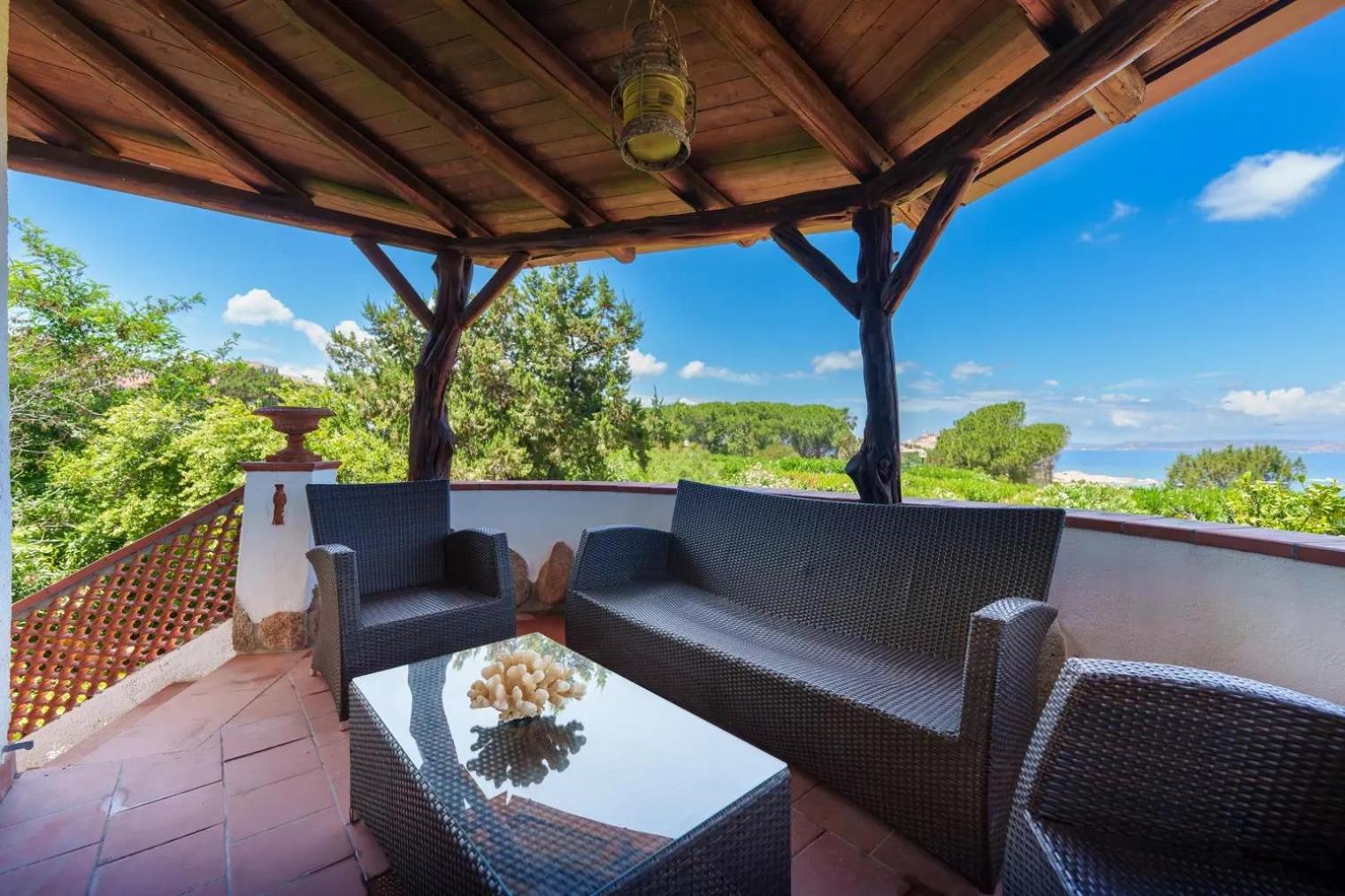 Villa Tre Monti - Vista mare 8 posti letto- Baja Sardinia