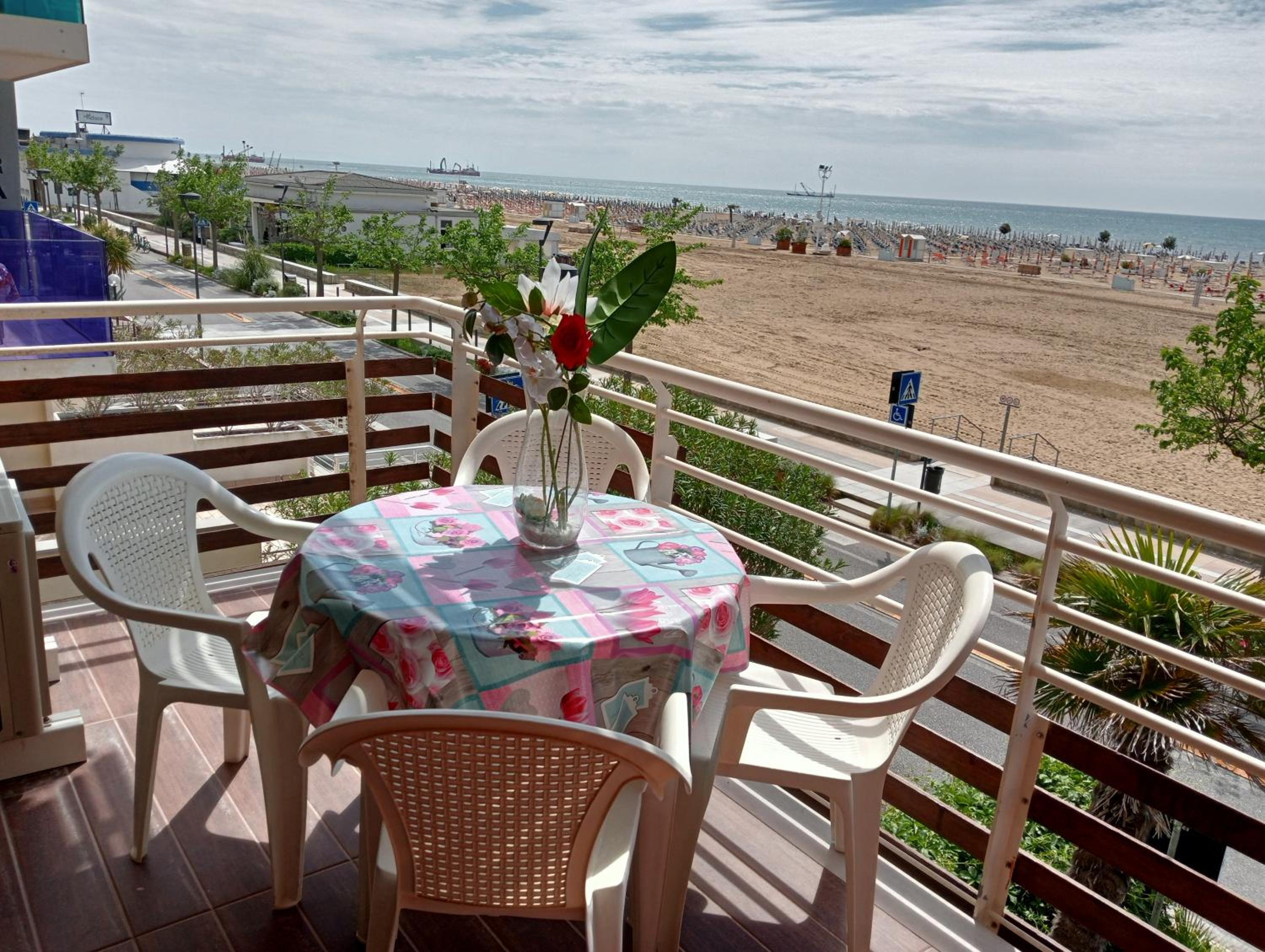 Beachfront modern flat with sea view view 3