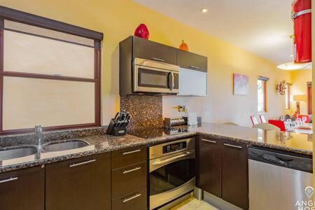 Oceanfront Condo a Block Off 5th in Heart of Playa