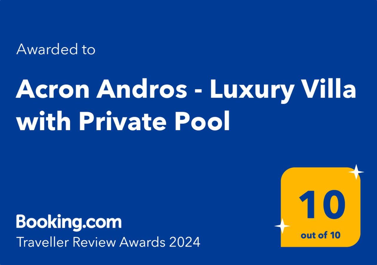 Acron Andros - 3 Bedroom Villa with Private Pool view 5