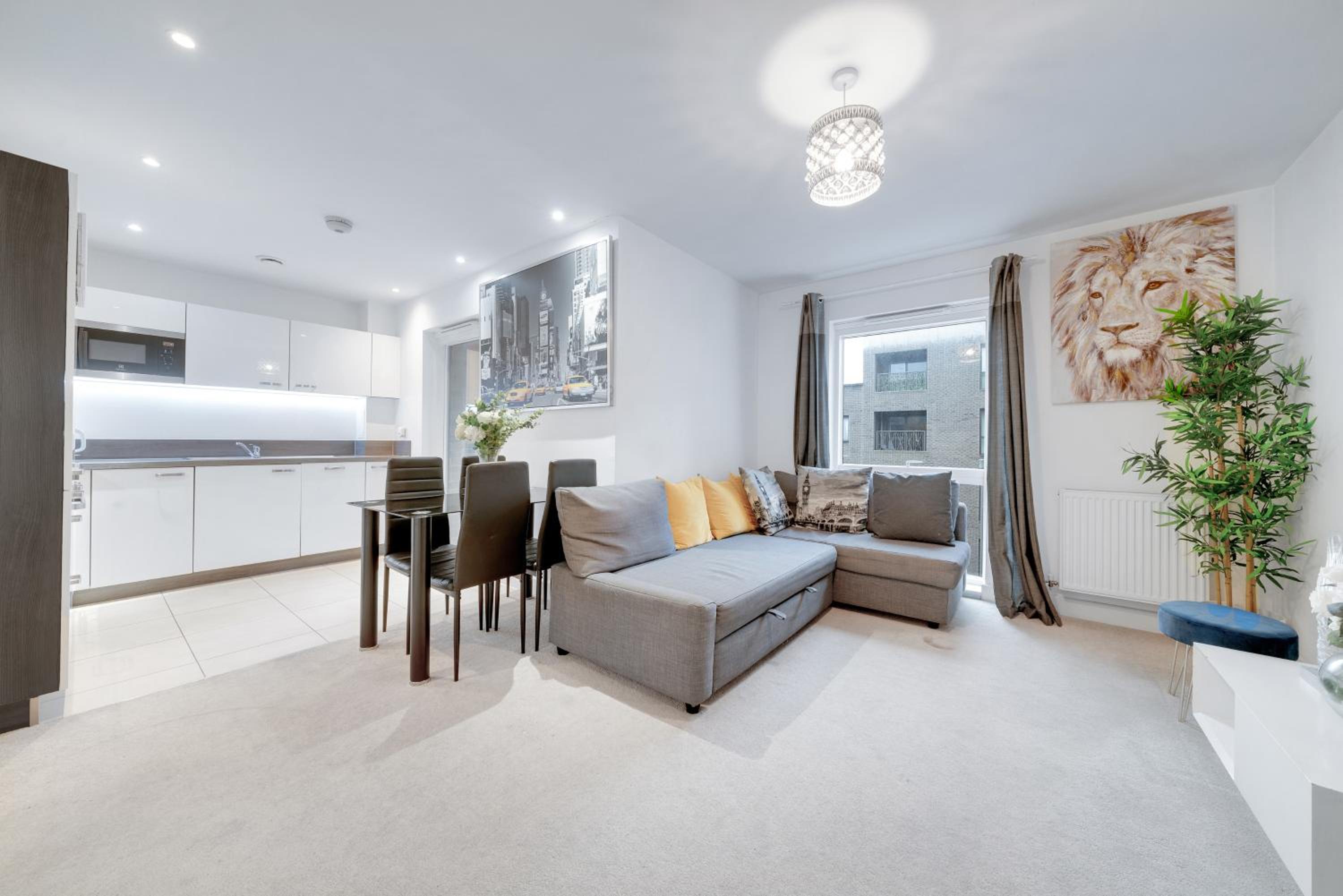 Large Modern 1 Bed Apartment London Catford - Perfect for Long Stay