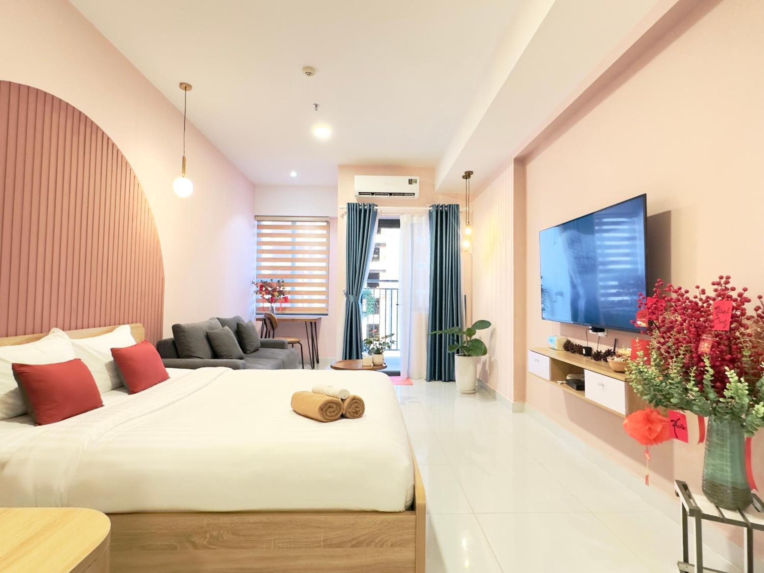 DoHa Homes Soho Residence #Studio Luxury-1Bed-Lầu cao-Mới