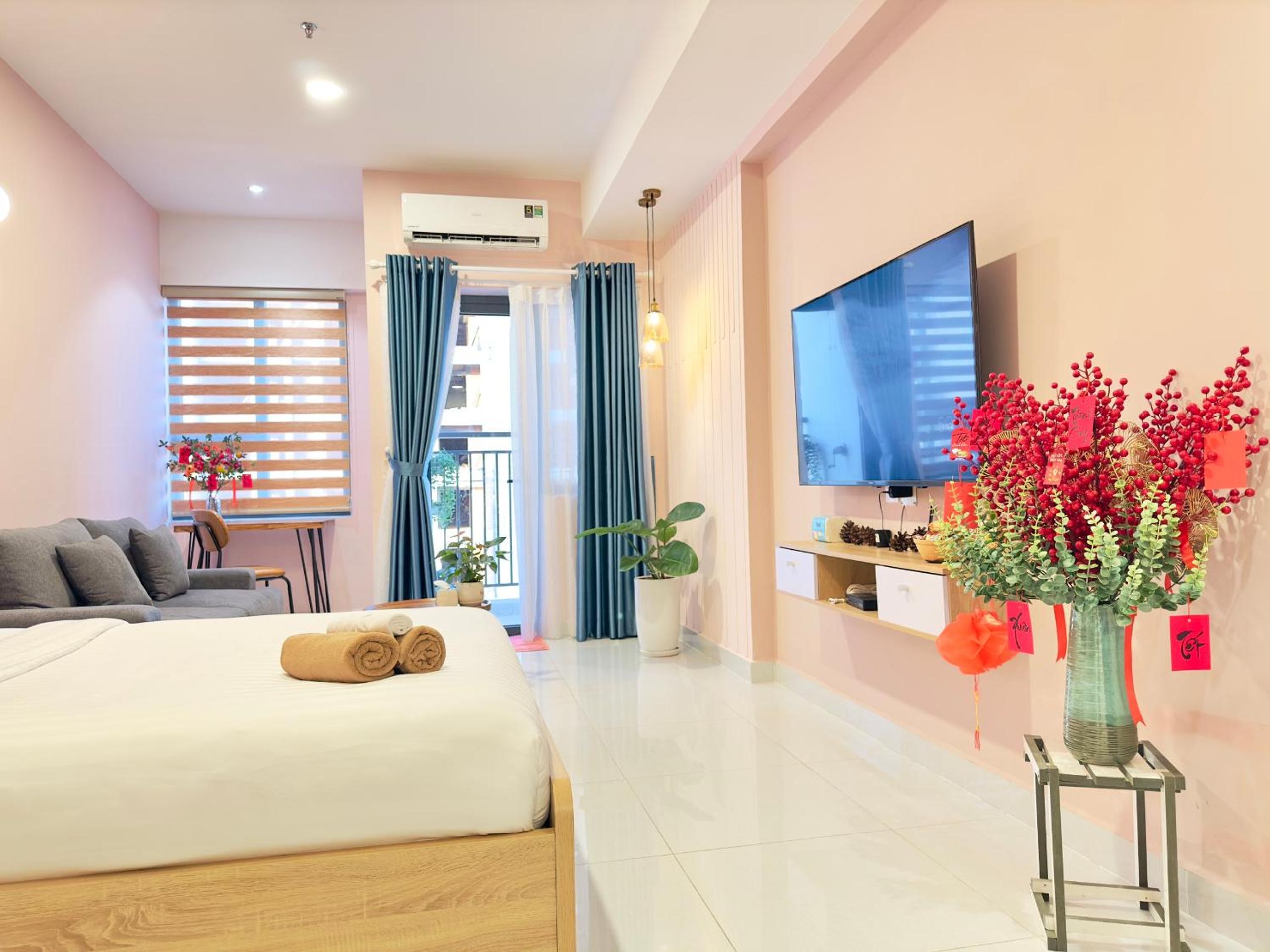 DoHa Homes Soho Residence #Studio Luxury-1Bed-Lầu cao-Mới