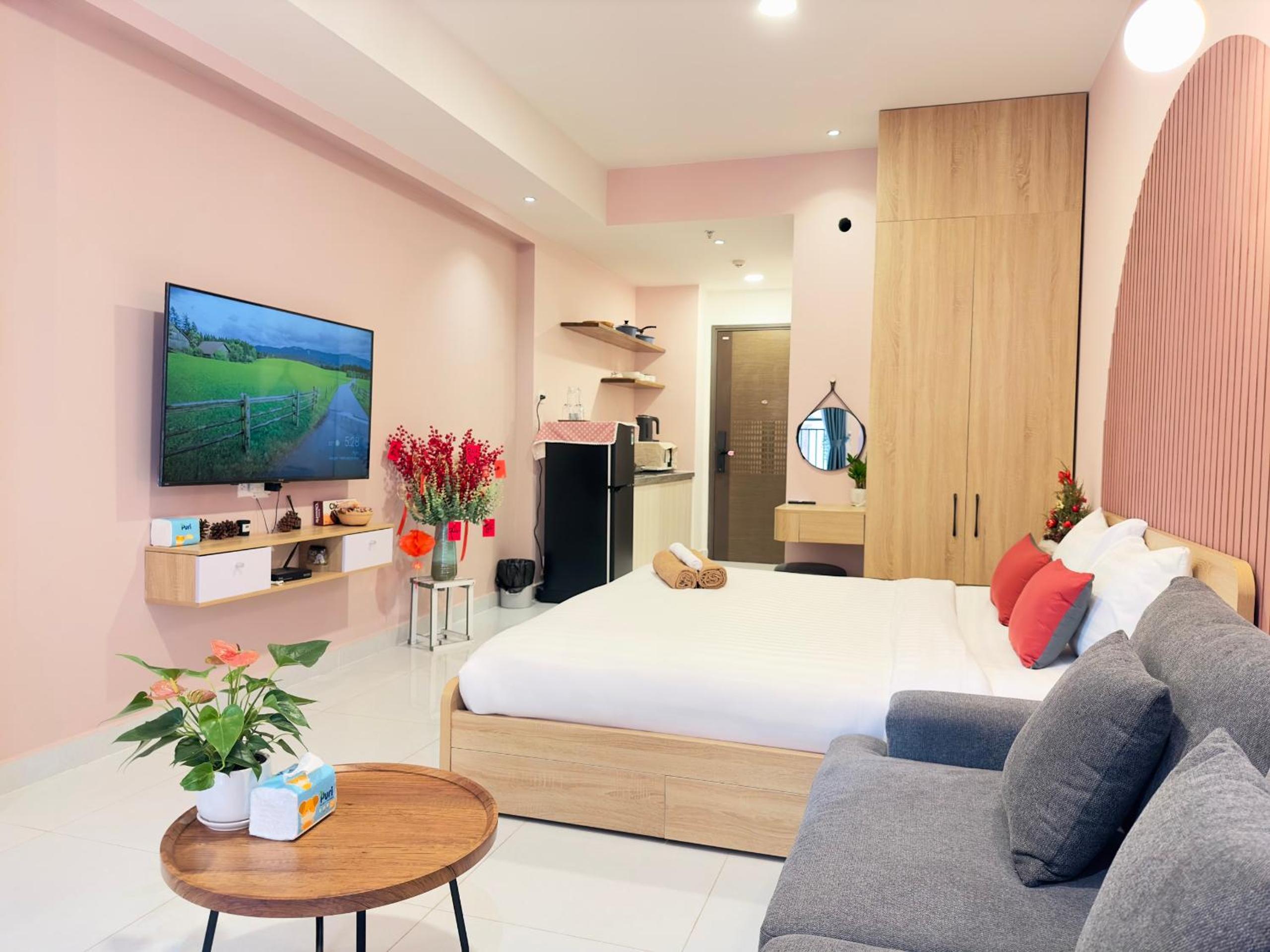 DoHa Homes Soho Residence #Studio Luxury-1Bed-Lầu cao-Mới