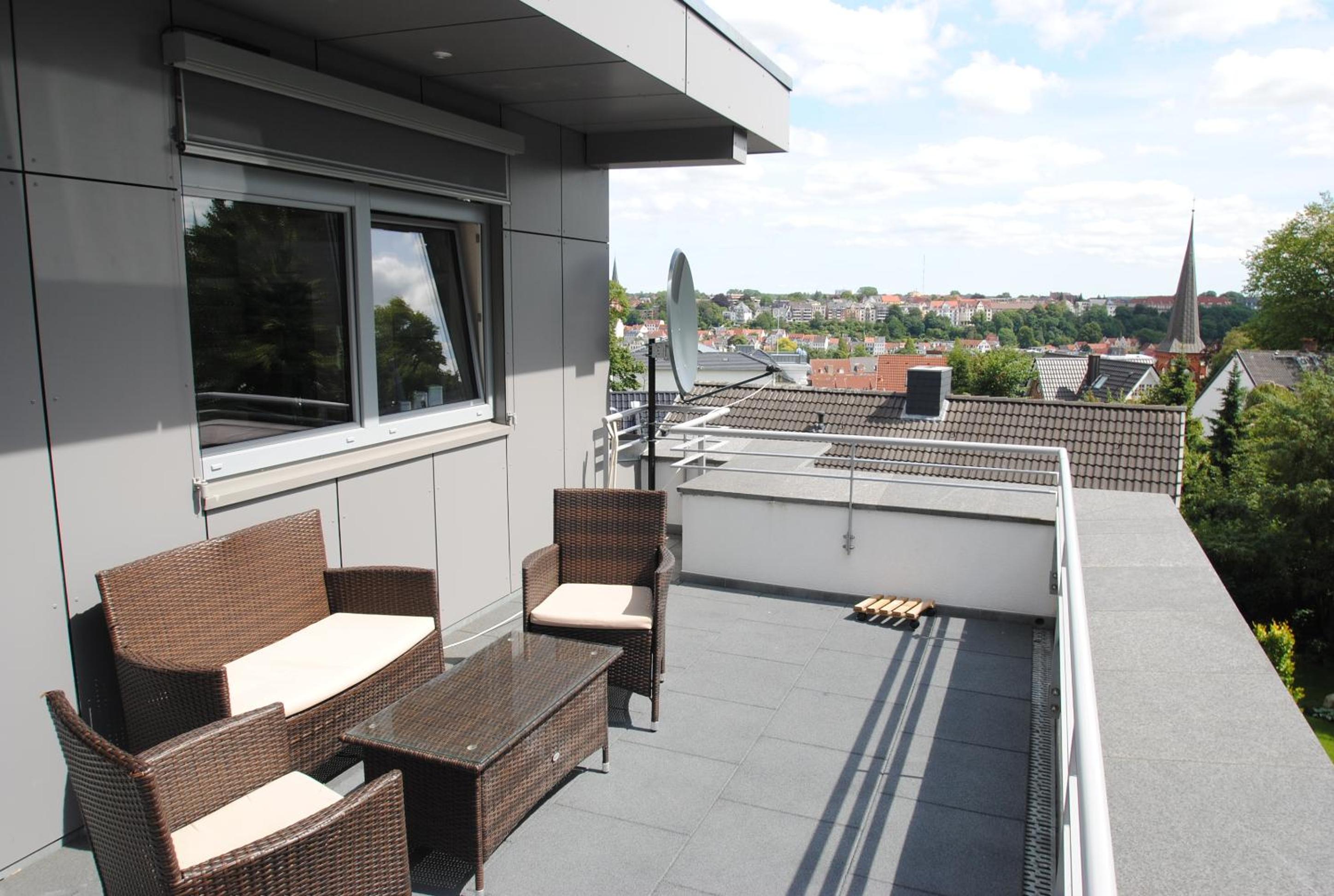 fewo1846 - Penthouse Museumsberg - zwei Schlafzimmer und zwei Bäder mit Dachterrasse