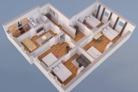 Grand Apartment close to the Isar and Citycenter