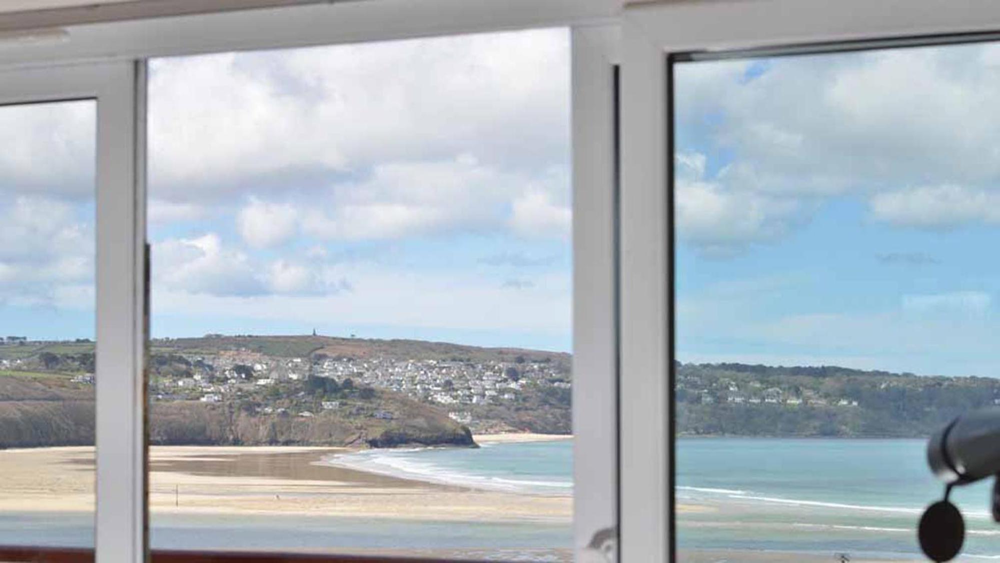 Chymoresk - Self Catering Holiday Cottage Hayle St Ives Bay view 2