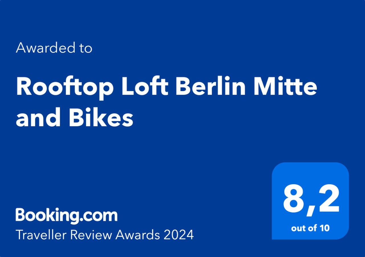 Rooftop Loft Berlin Mitte and Bikes