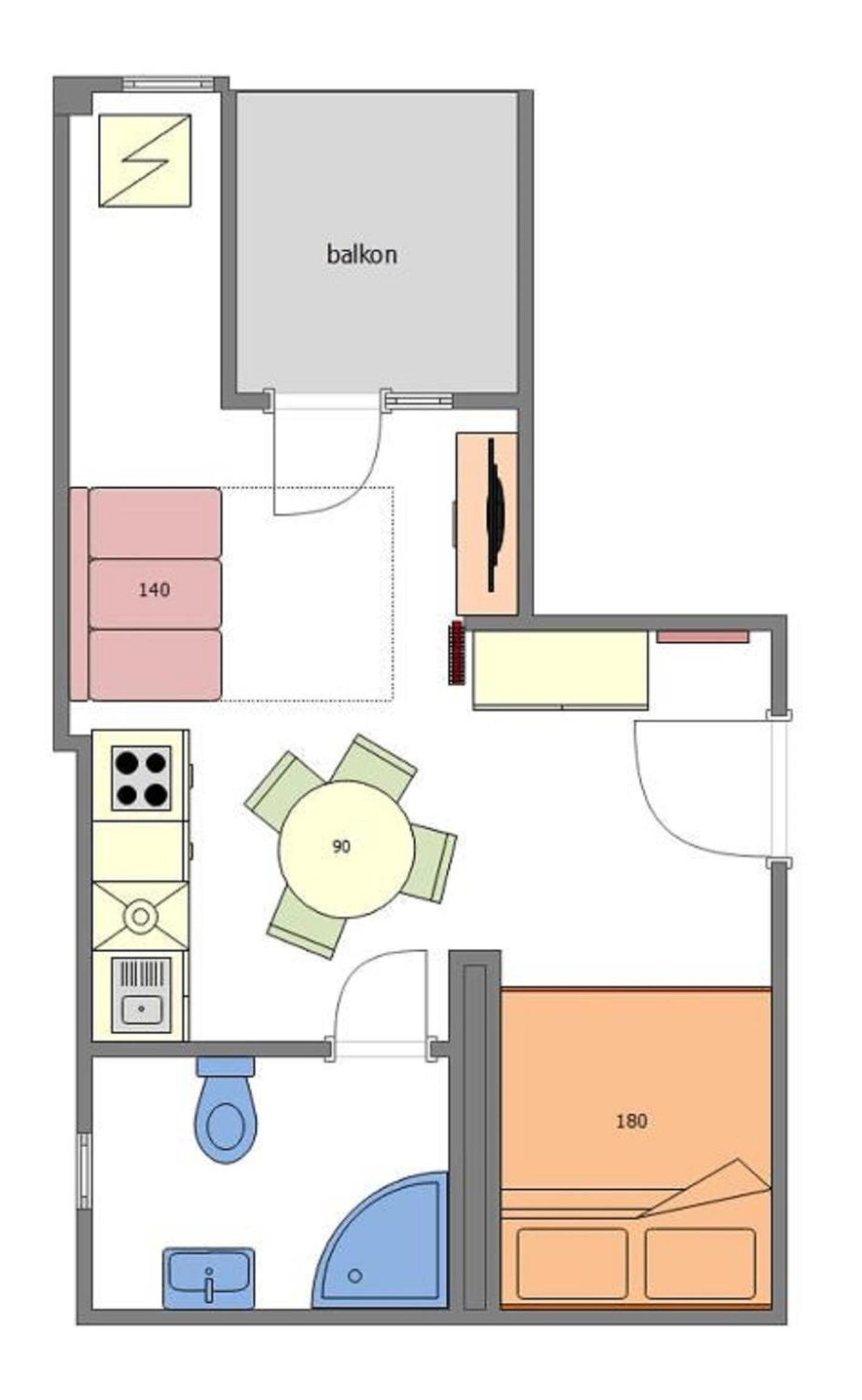 Cozy studio in the main city center