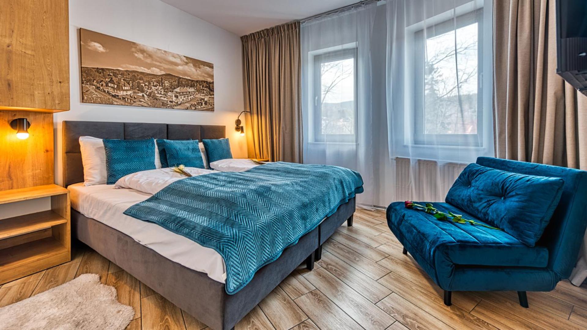 Apartamenty z basenem i saunami STONE HILL RESORT II VIP Centrum by Royal Aparts