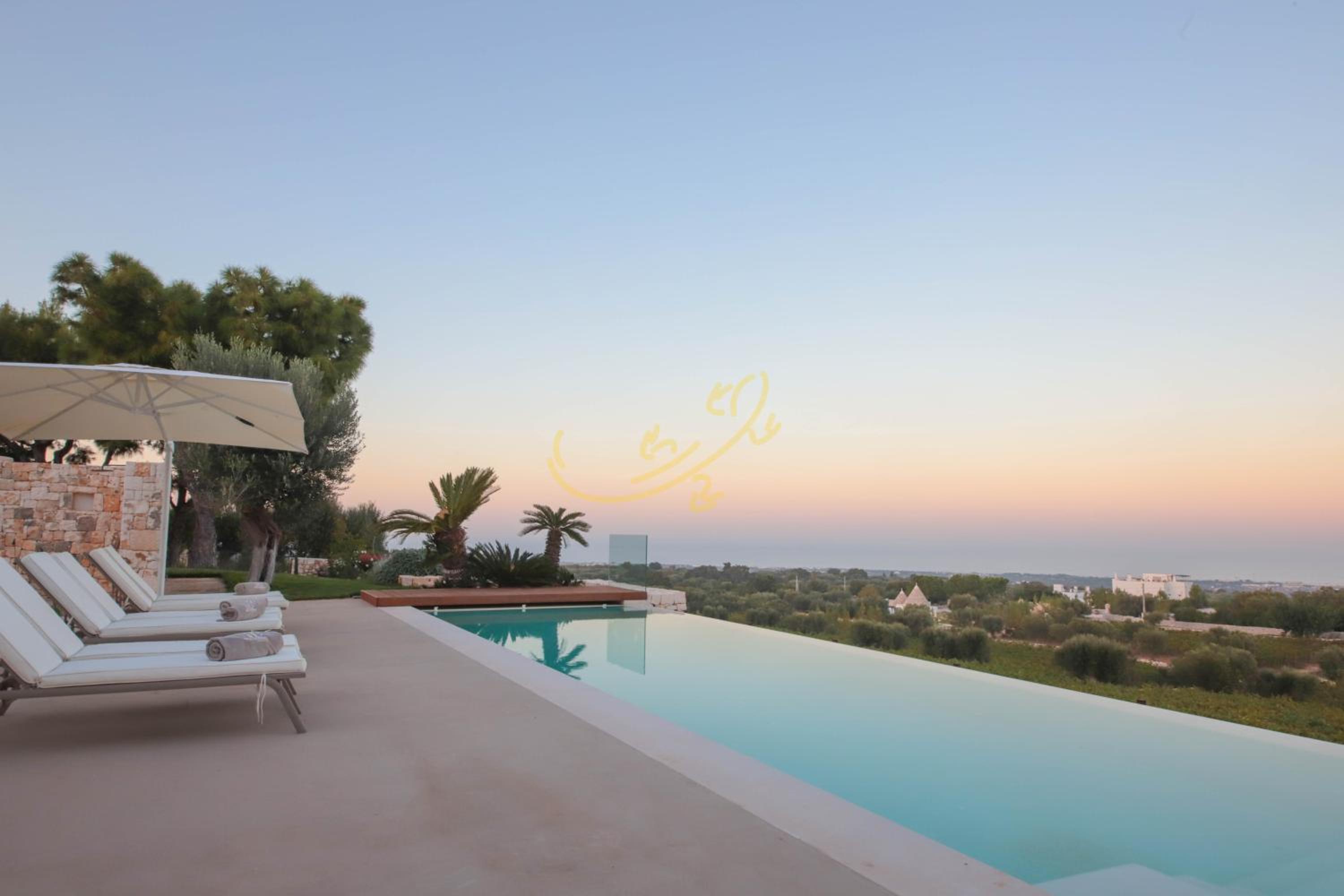 TD Tenuta Donna Madia Sea View Pool Over Vineyard view 2