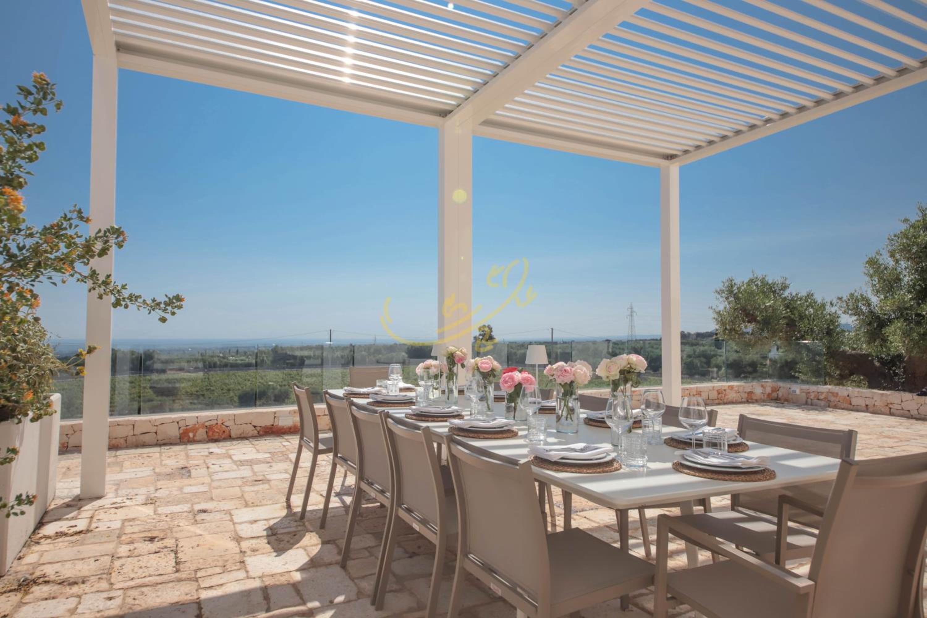 TD Tenuta Donna Madia Sea View Pool Over Vineyard view 5