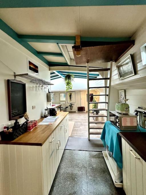 Houseboat in Amsterdam