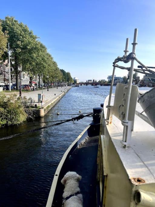 Houseboat in Amsterdam