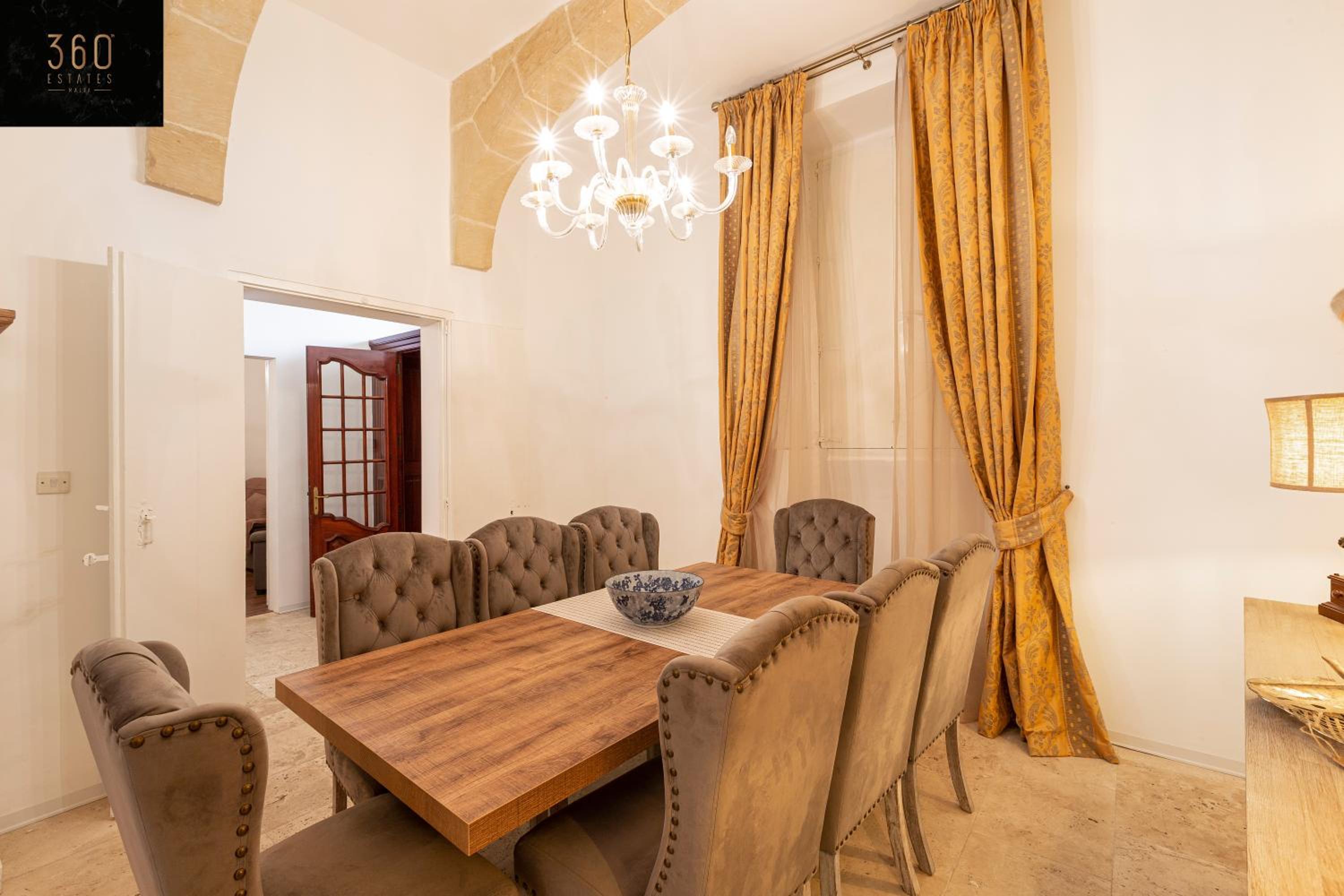Palazzo EL Cattedrale in historic MDINA by 360 Estates view 5