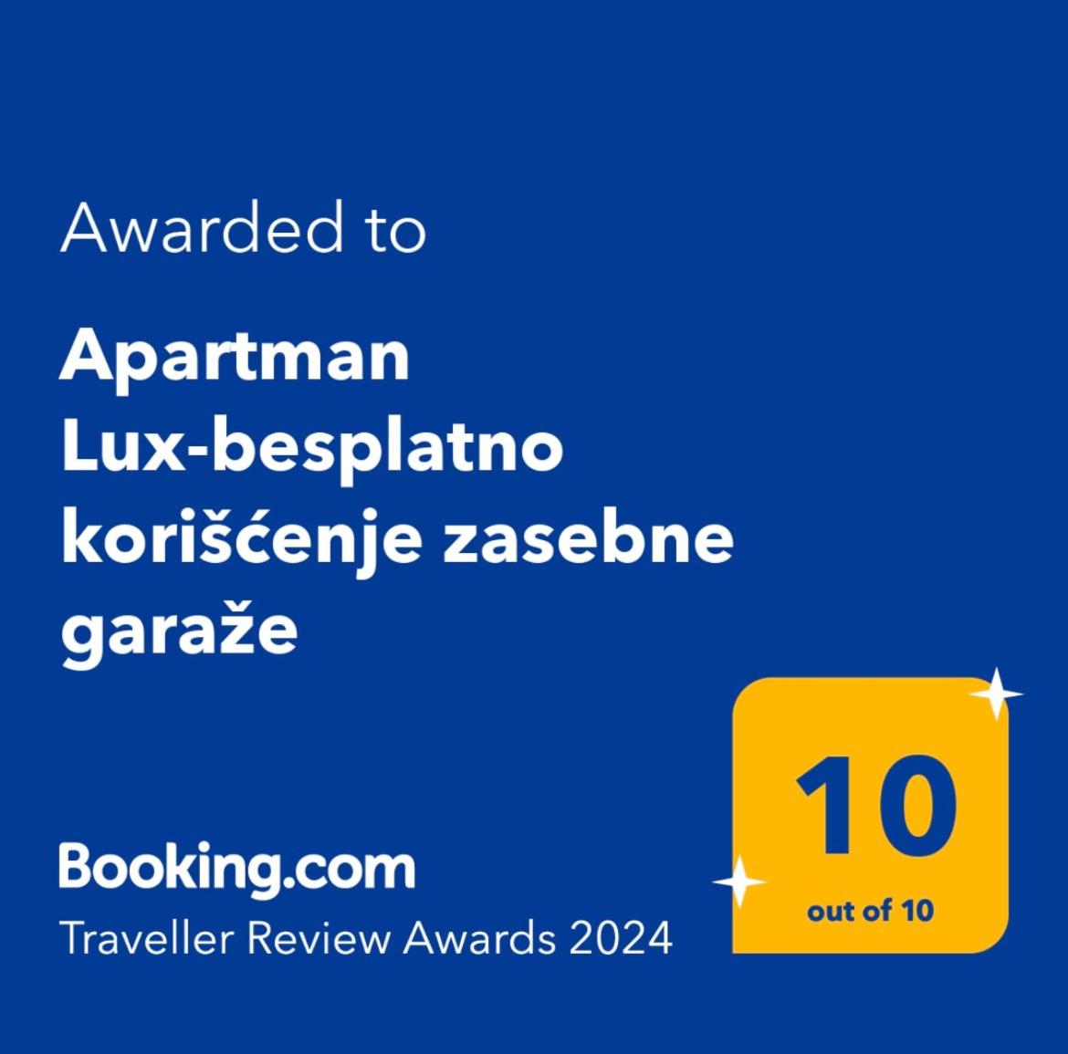 Apartman Lux-besplatno korišćenje zasebne garaže