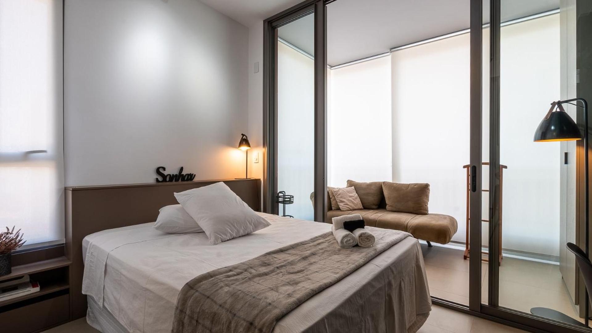 Studios Novíssimos com Piscina no Rooftop e vista para o Allianz Parque