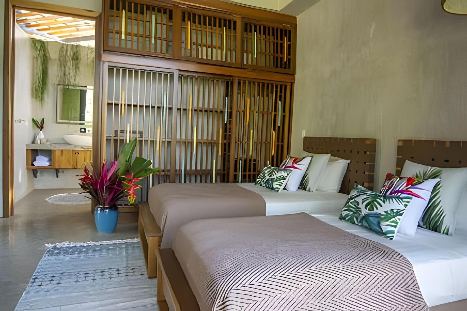 Luxury Jungle Villa with Open-Air Baths and Pool