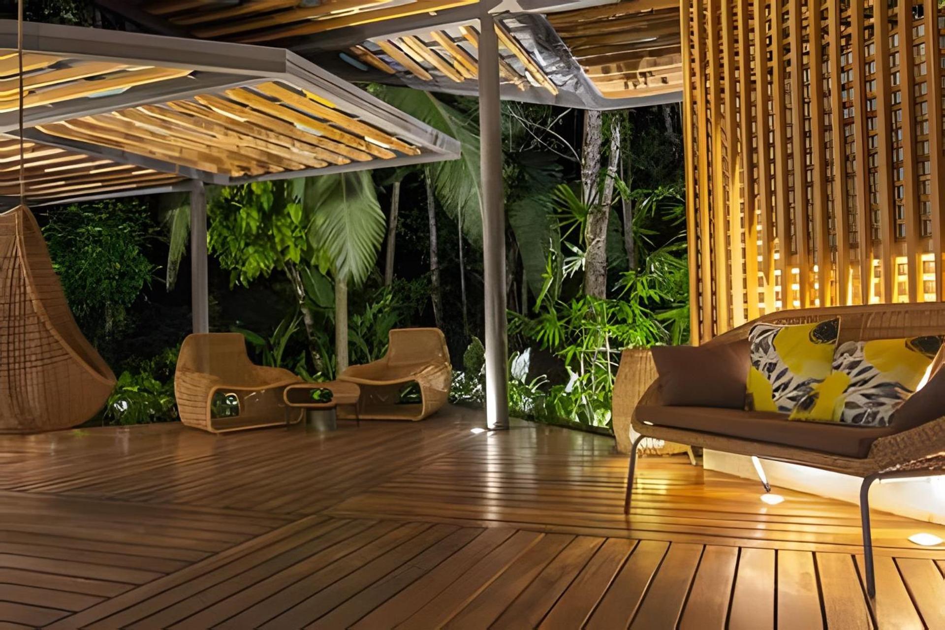 Luxury Jungle Villa with Open-Air Baths and Pool
