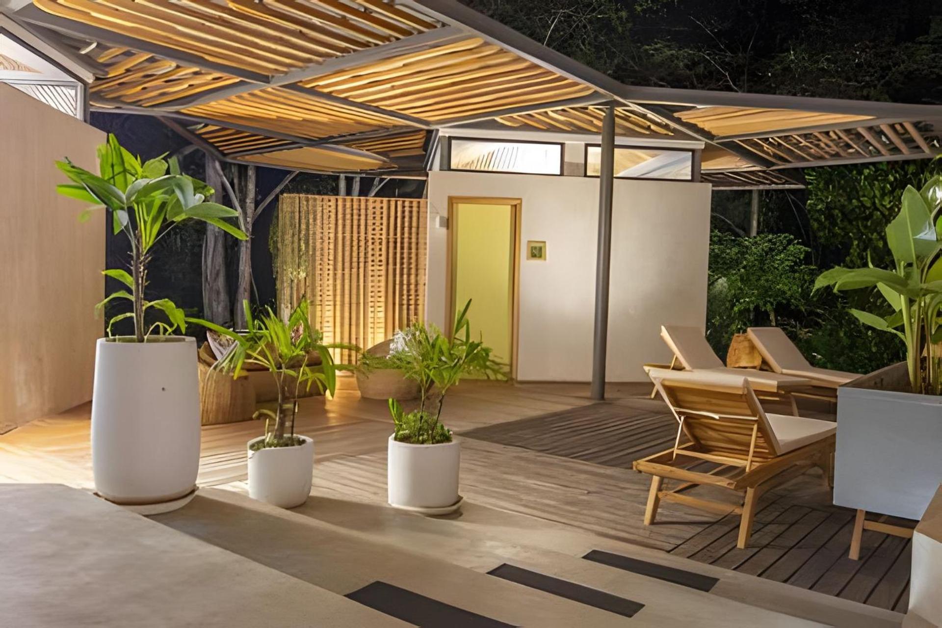 Luxury Jungle Villa with Open-Air Baths and Pool