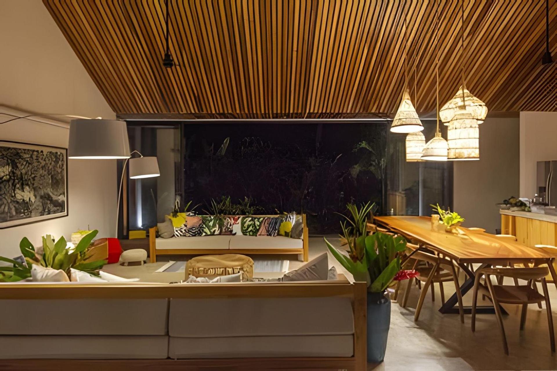 Luxury Jungle Villa with Open-Air Baths and Pool