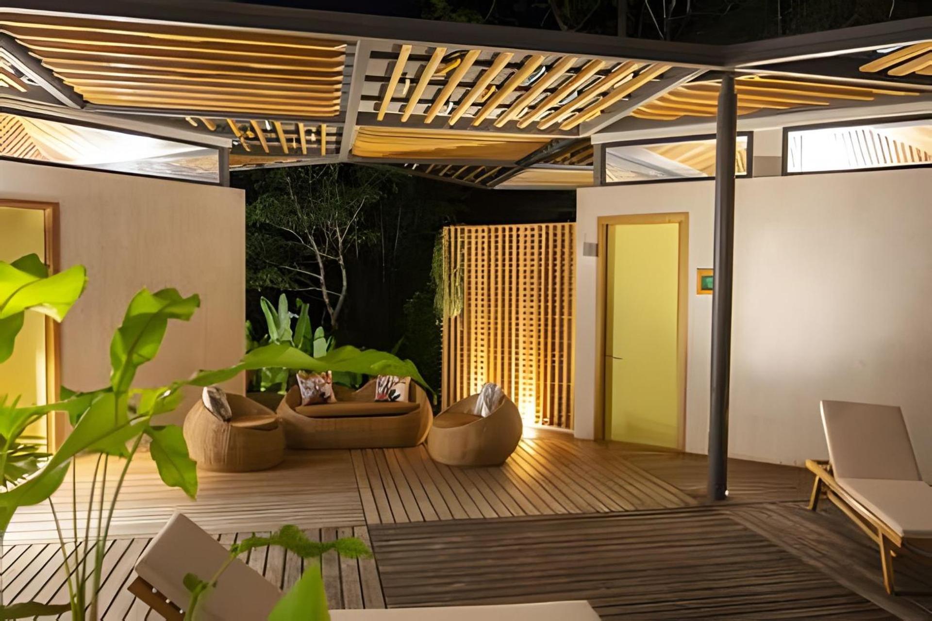 Luxury Jungle Villa with Open-Air Baths and Pool