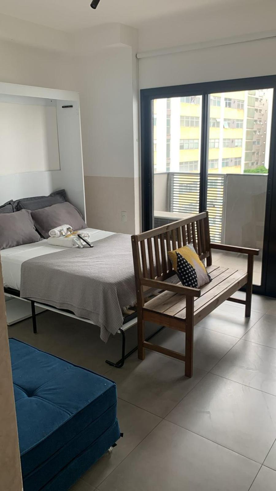 Flat Deluxe com Varanda e Vista no Jardins - VN Capote Luxuoso