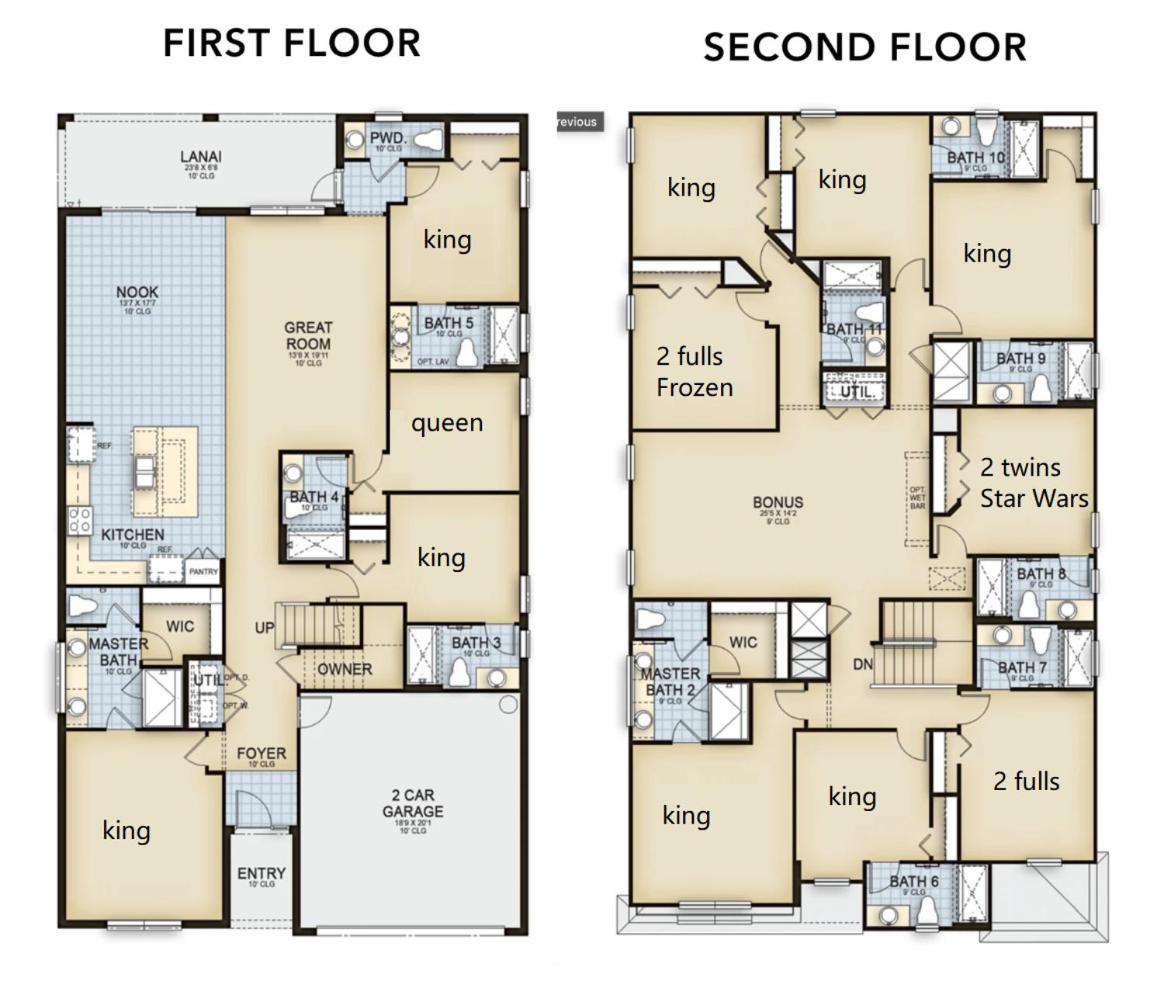 Bella Vida 12br Luxury Villa Pool Spa Near Disney view 3