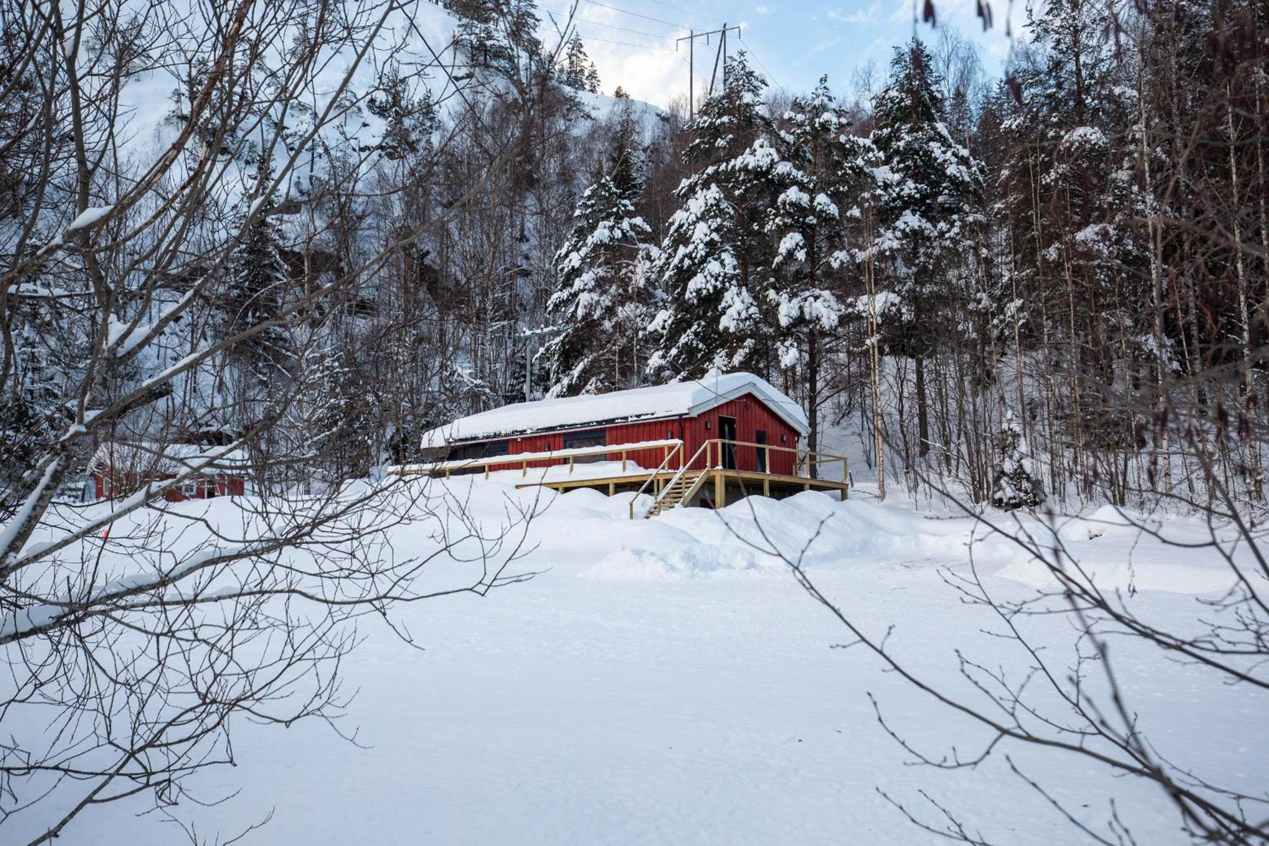 High standard cabin close to the Flå city center view 2