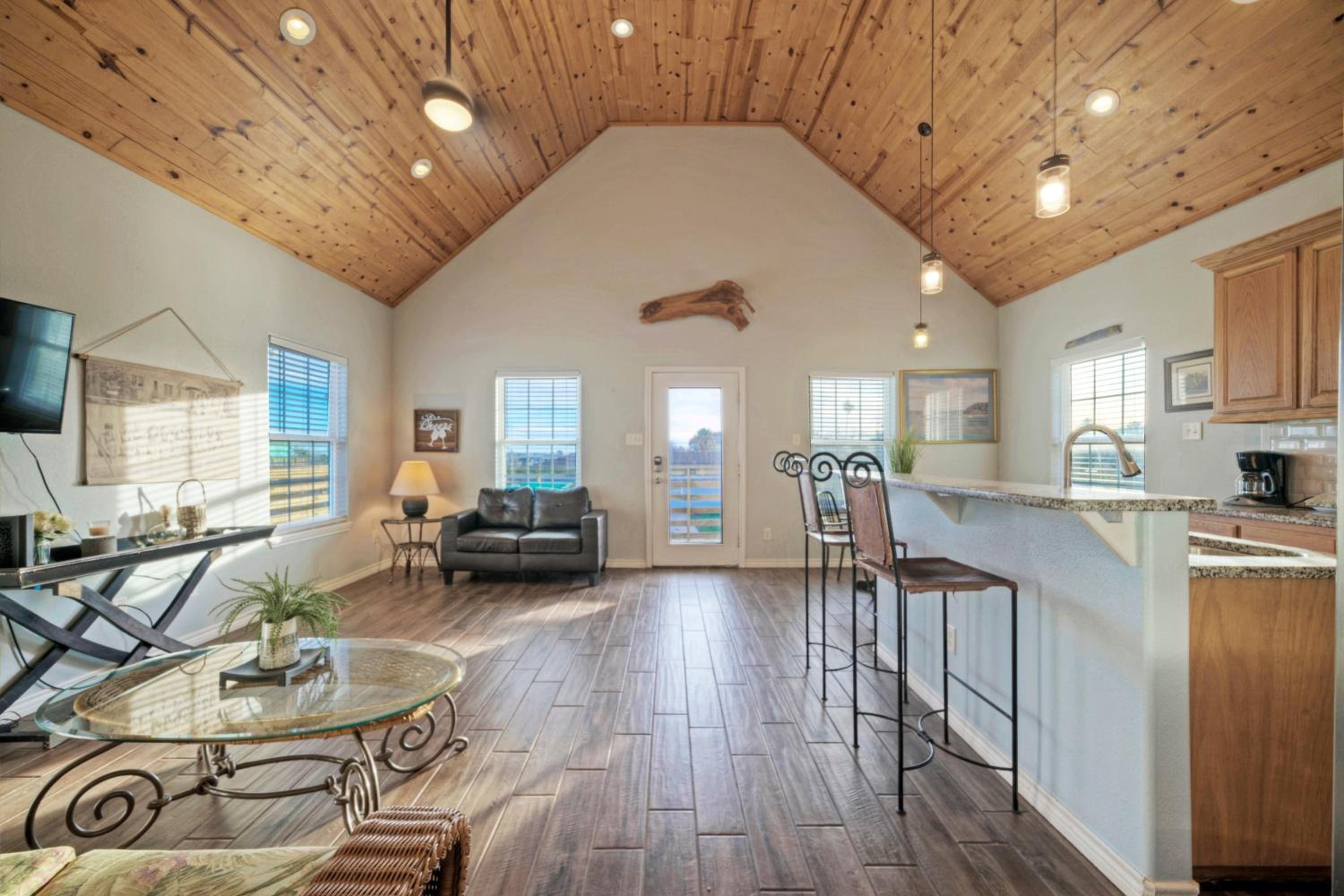 Balcony w Bay View Shared Pool Boat Dock Fat Flounder by AvantStay