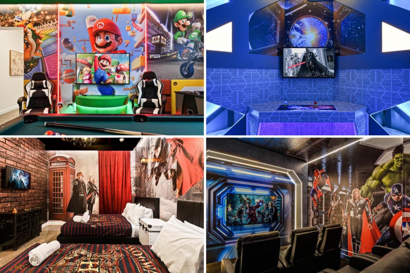 Champions Gate 6BR Private Theater Games Pool Spa