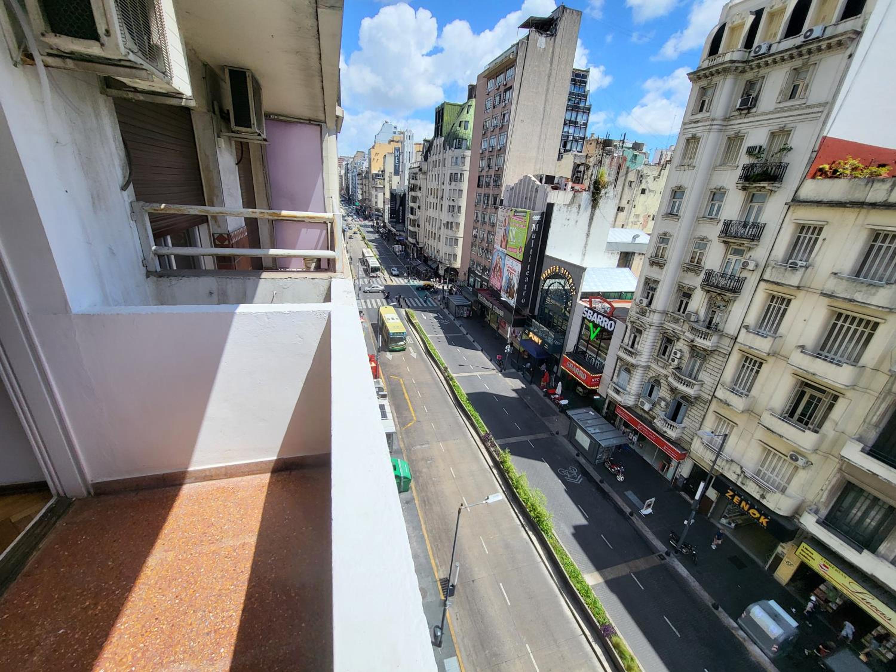 Hermoso, con vista al obelisco