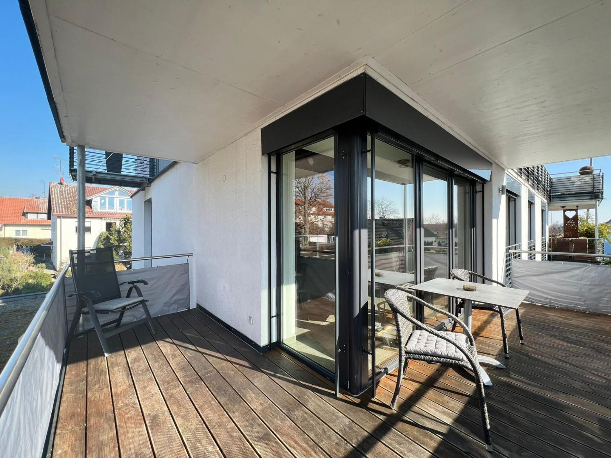 Sonnenschein en Stetten — balance & terrace
