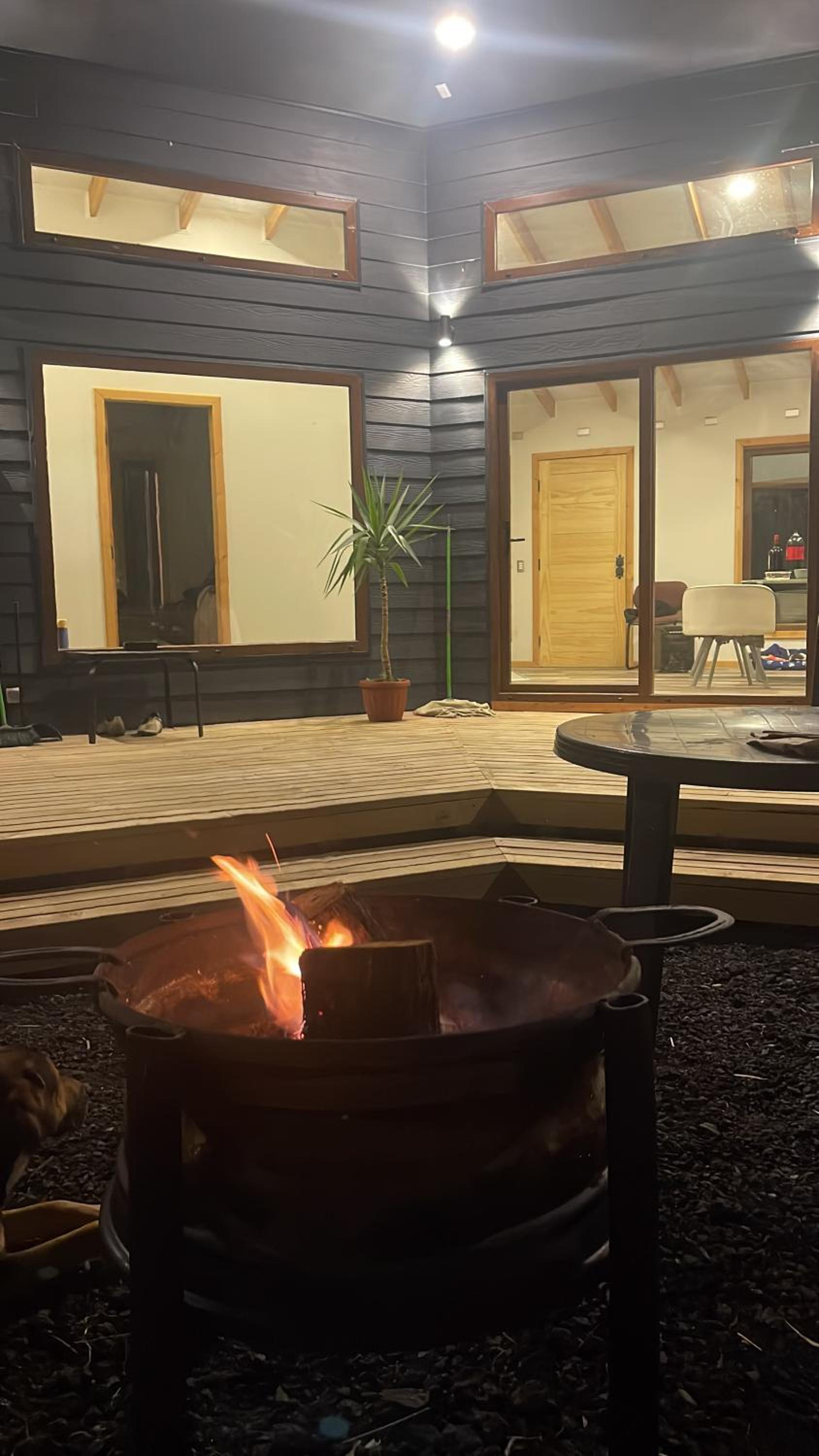 Casa en el bosque-tinaja