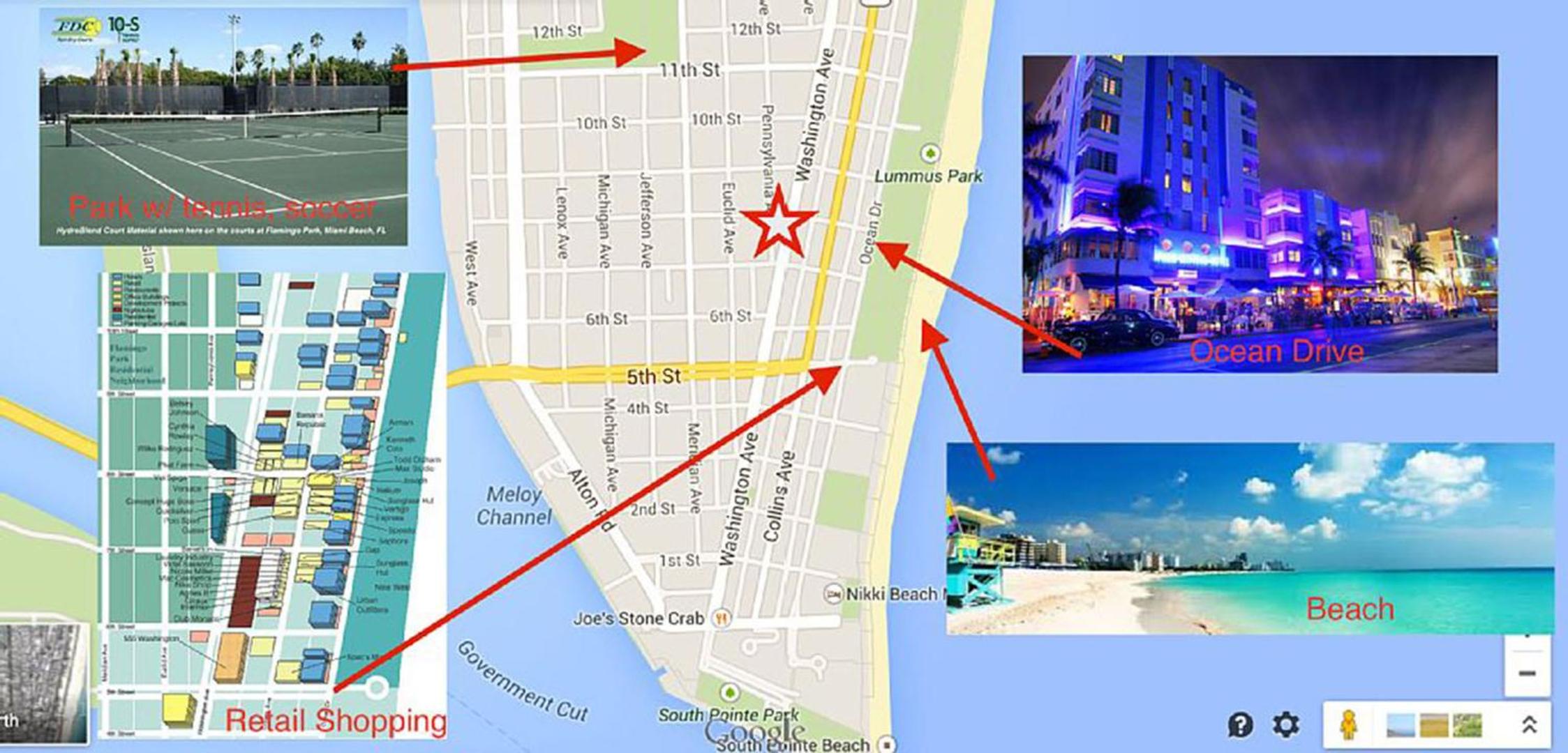 Best Location SOBE Top Floor 2 min to beach & fun view 5