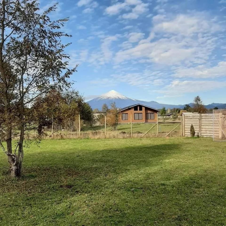 Cabaña vista al volcán a 4km de villarrica