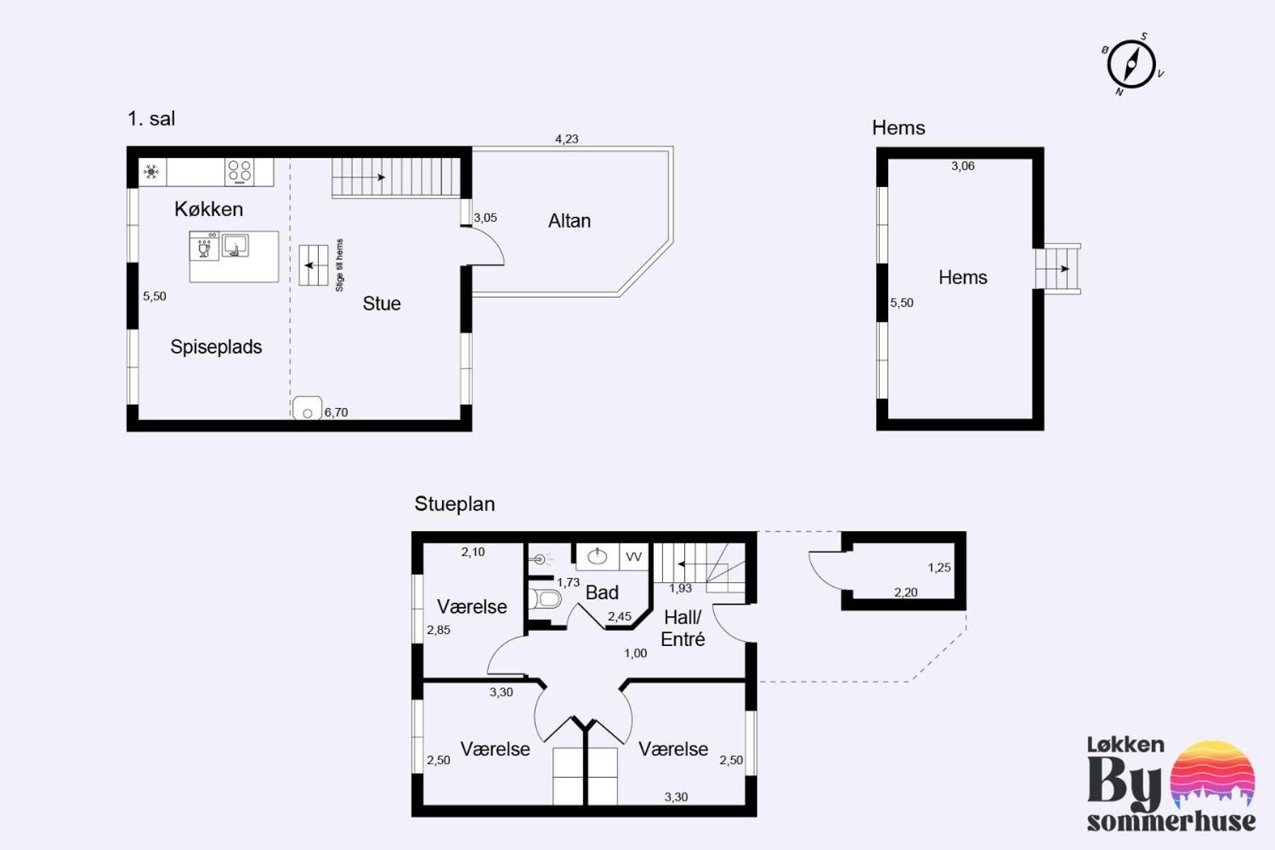 Laksen 64 - Cottage By The Town, Beach, And Golf Course view 2