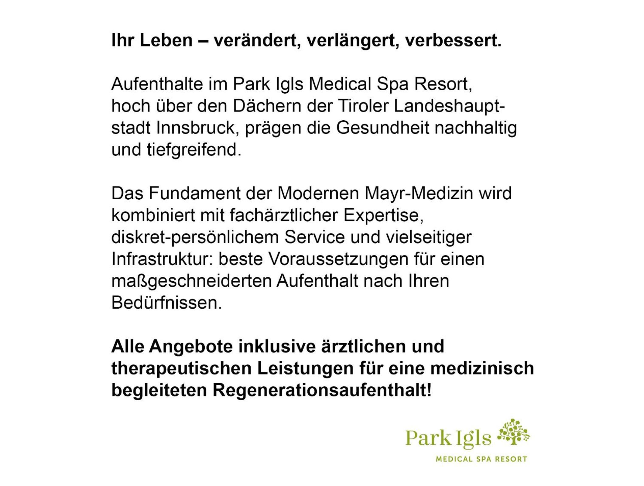 Park Igls - Medical Spa Resort
